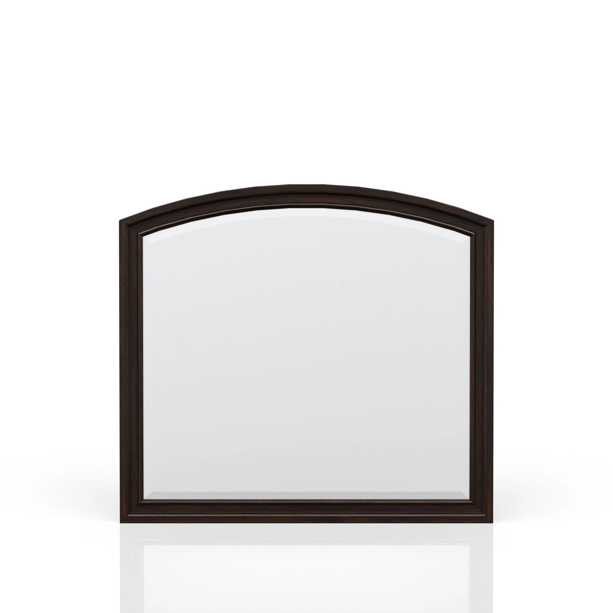 Elegant Design Mirror - Dark Cherry