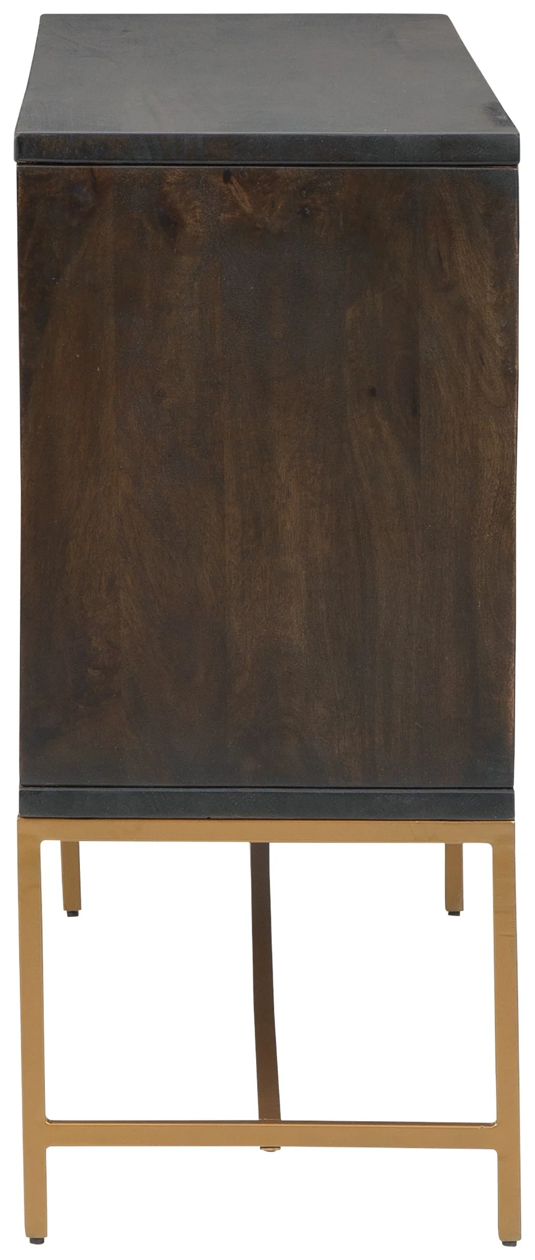 Elinmore - Accent Cabinet - Brown / Gold Finish - Image 3