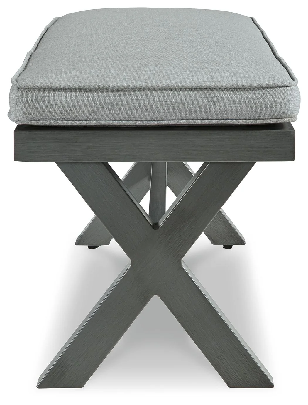 Elite Park - Bench With Cushion - Gray - Image 3