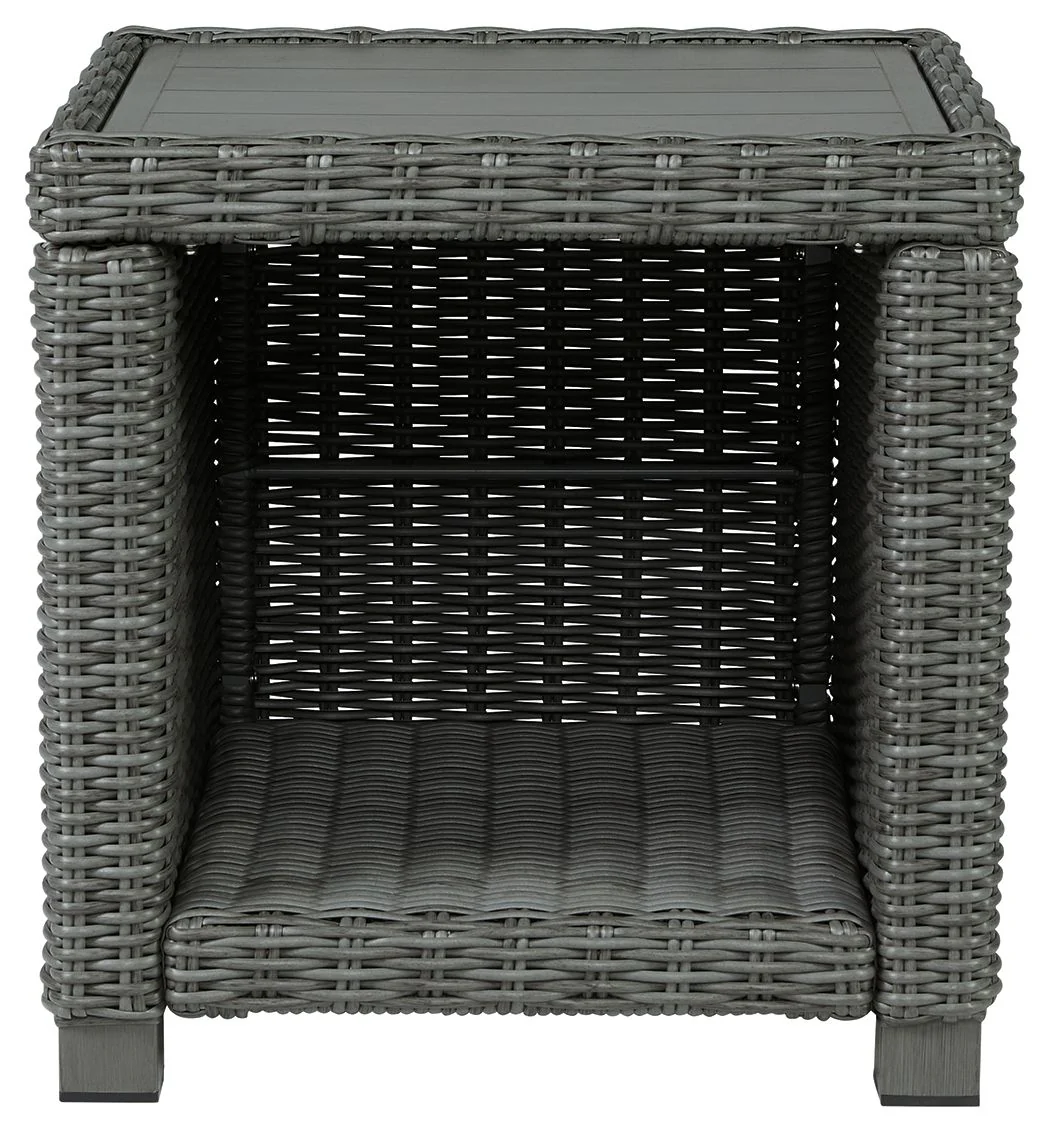 Elite Park - Square End Table - Gray - Image 2