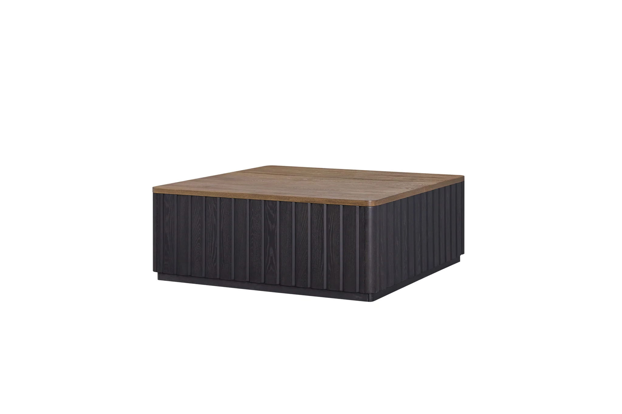 Elure - Channel Cocktail Table - Peppercorn - Image 4