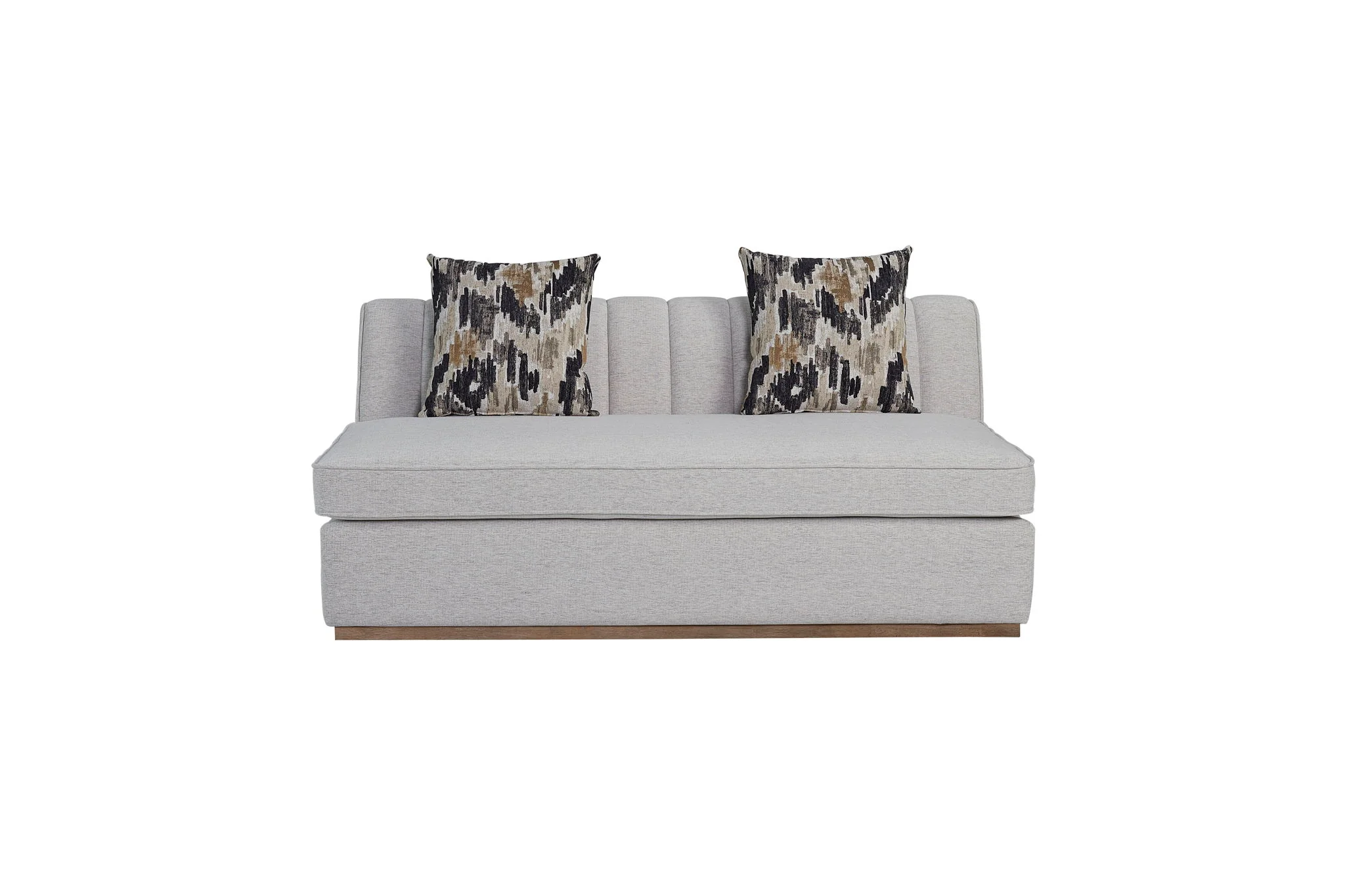 Elure - Channel Loveseat - Pearl Silver - Image 4