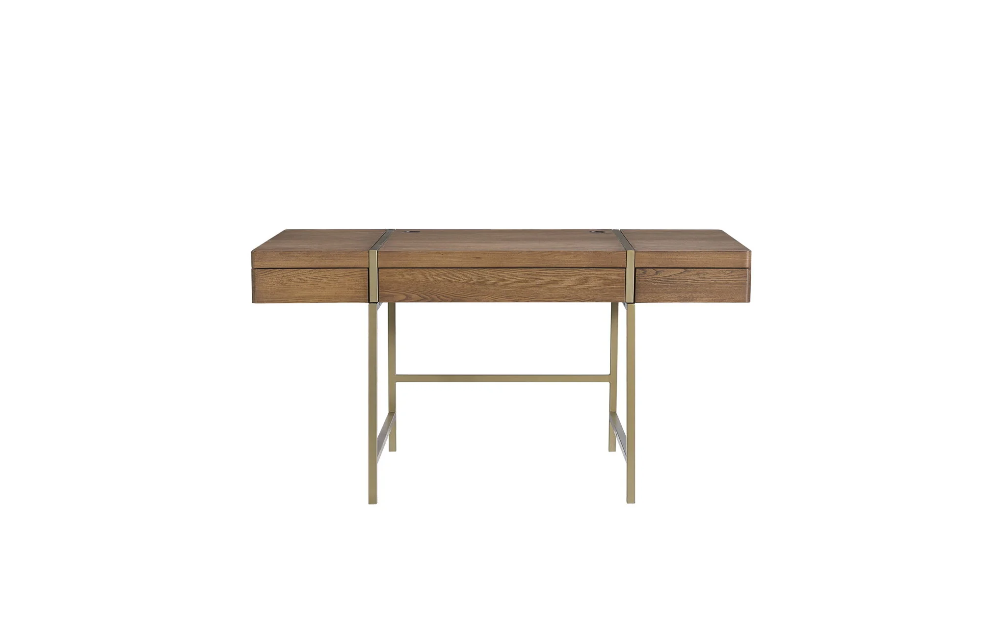 Elure - Writing Desk With USB - Latte - Image 4