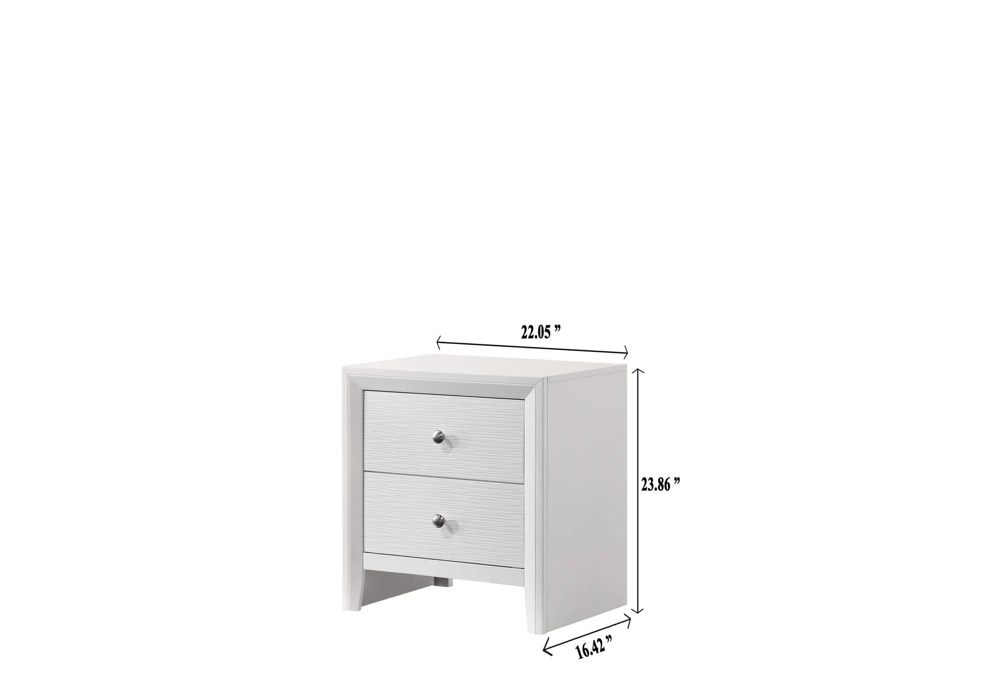 Evan White Bedroom Suites by Crown Mark - Image 14