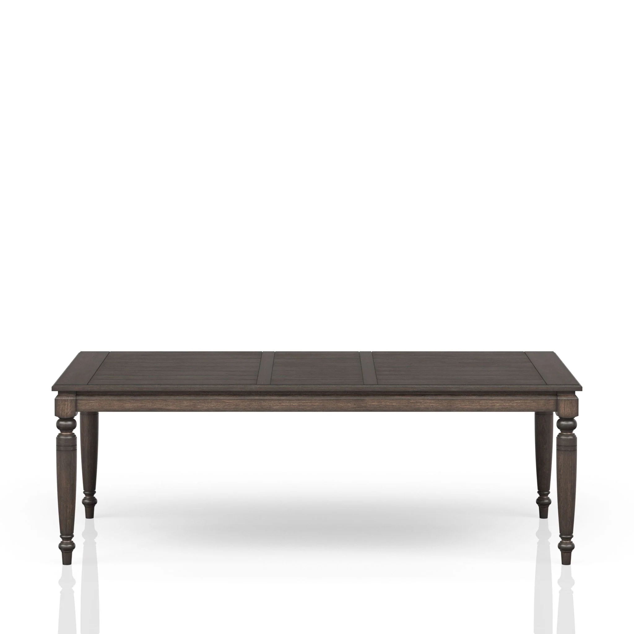Extendable Dining Table - Coffee - Image 2