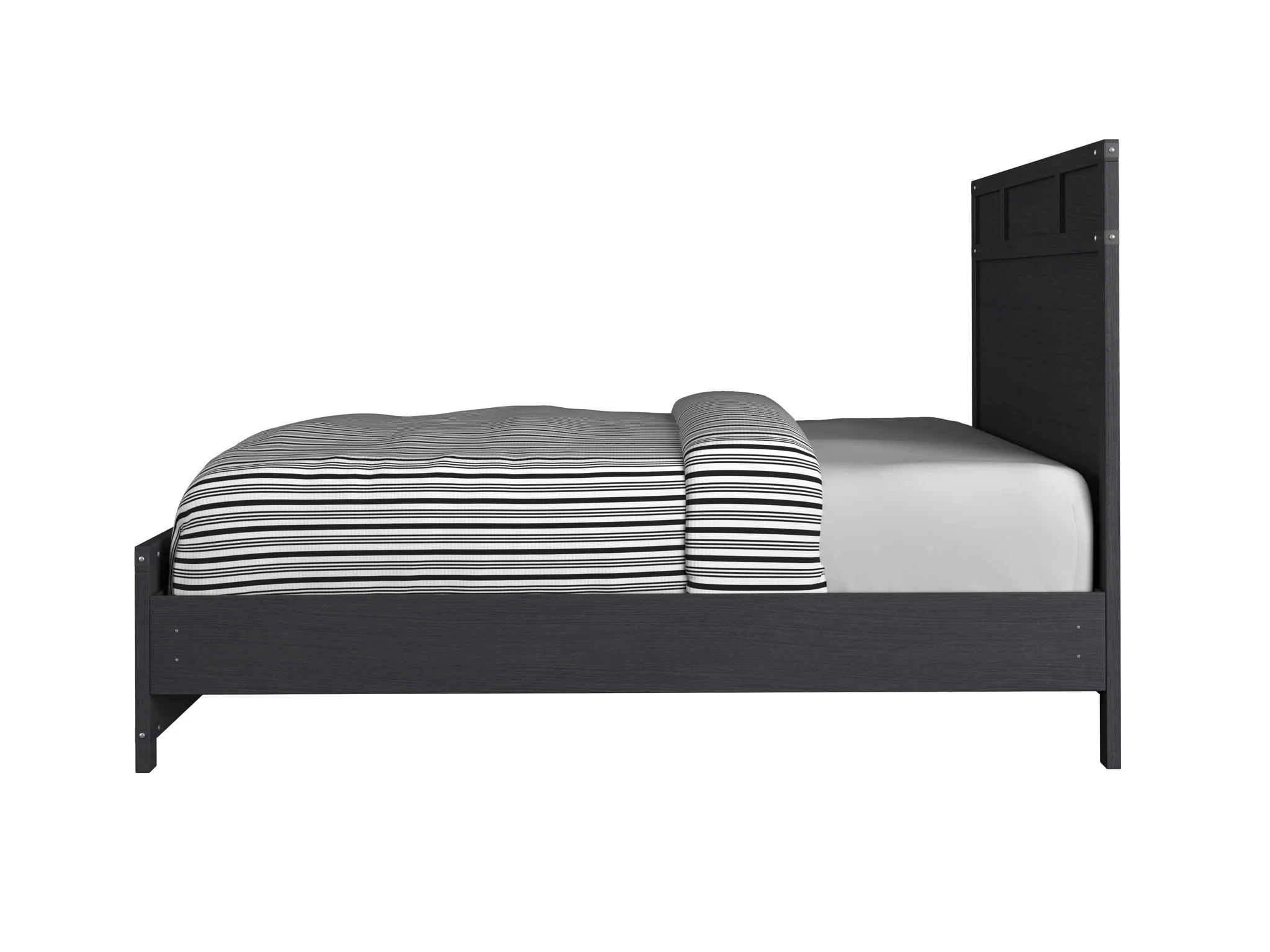 Fairborne - Queen Bed - Black - Image 4
