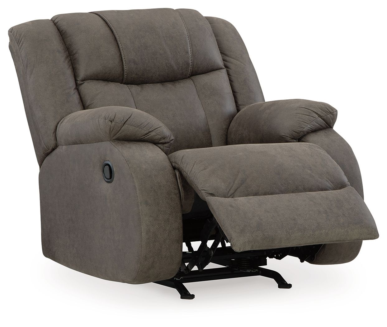 First Base - Rocker Recliner - Gunmetal - Image 2