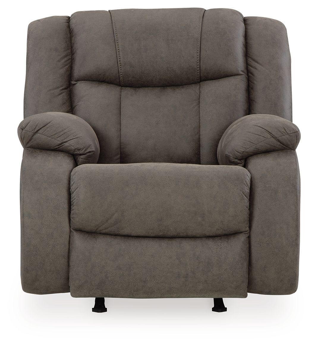 First Base - Rocker Recliner - Gunmetal - Image 3