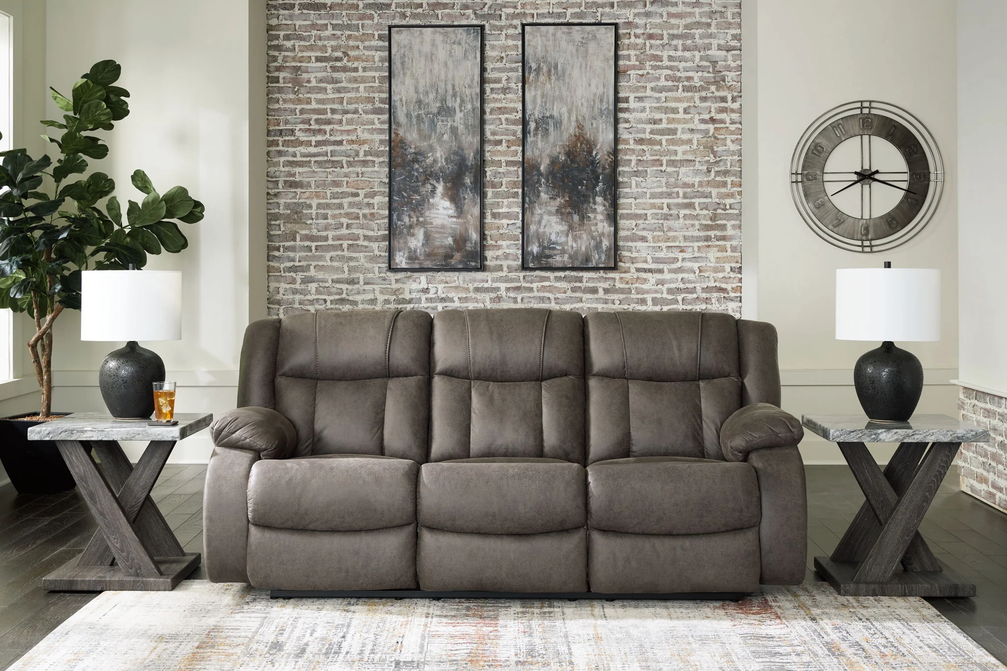 First Base - Reclining Living Room Set - Image 5
