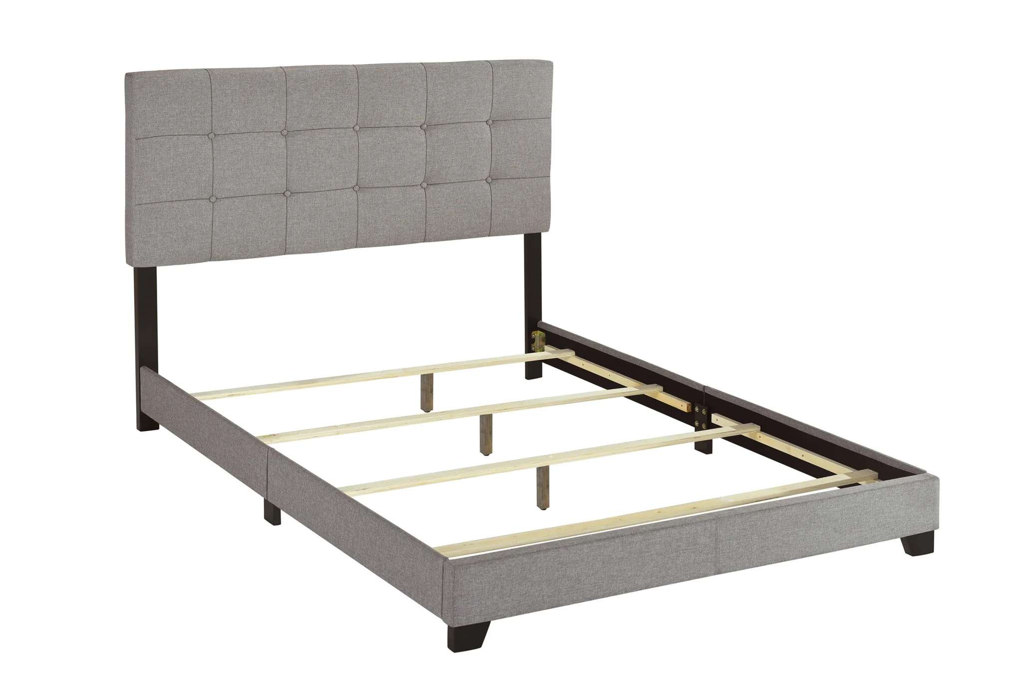 Florence - Queen Bed - Gray - Image 2