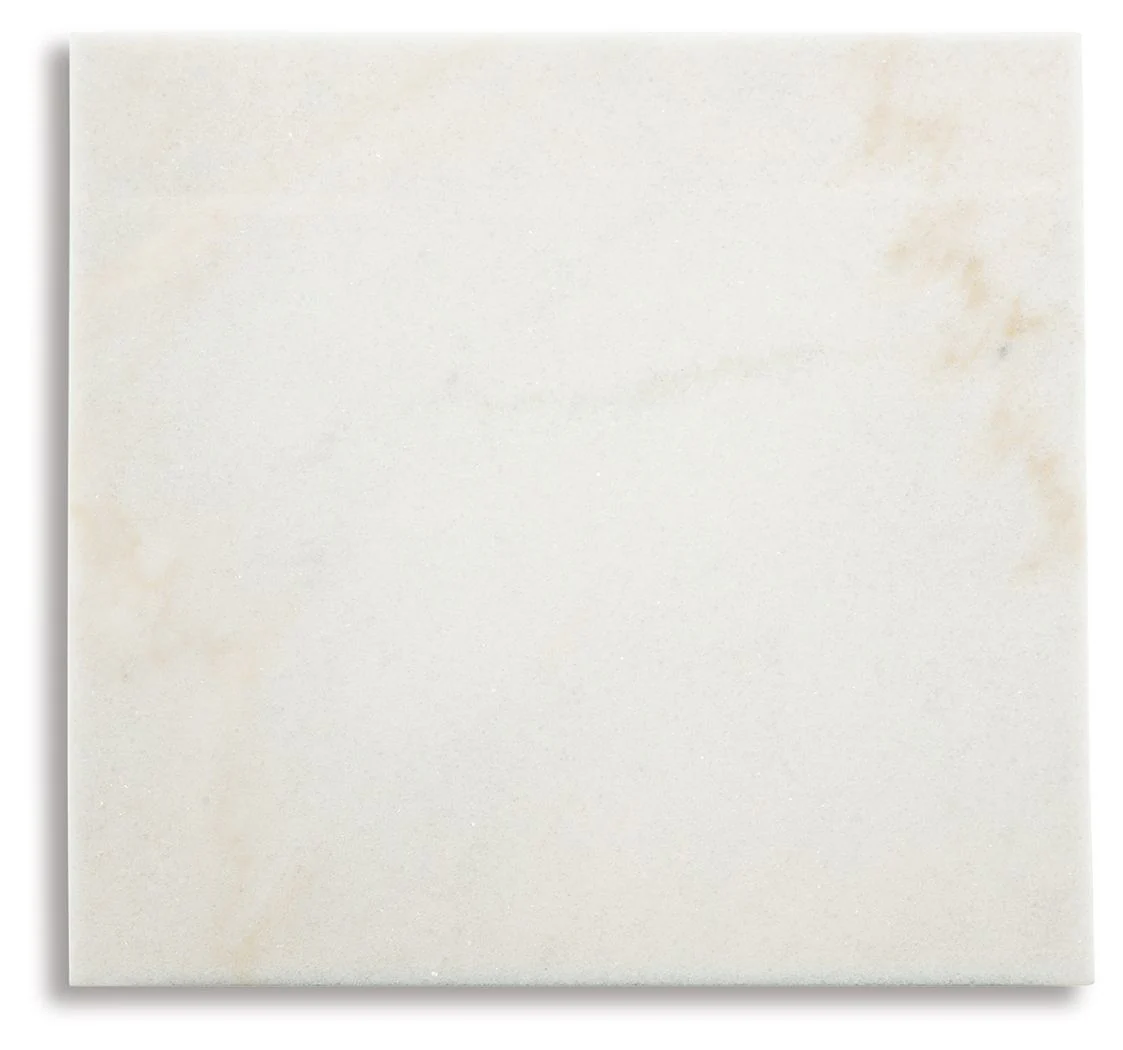 Fostead - Square End Table - White / Espresso - Image 3