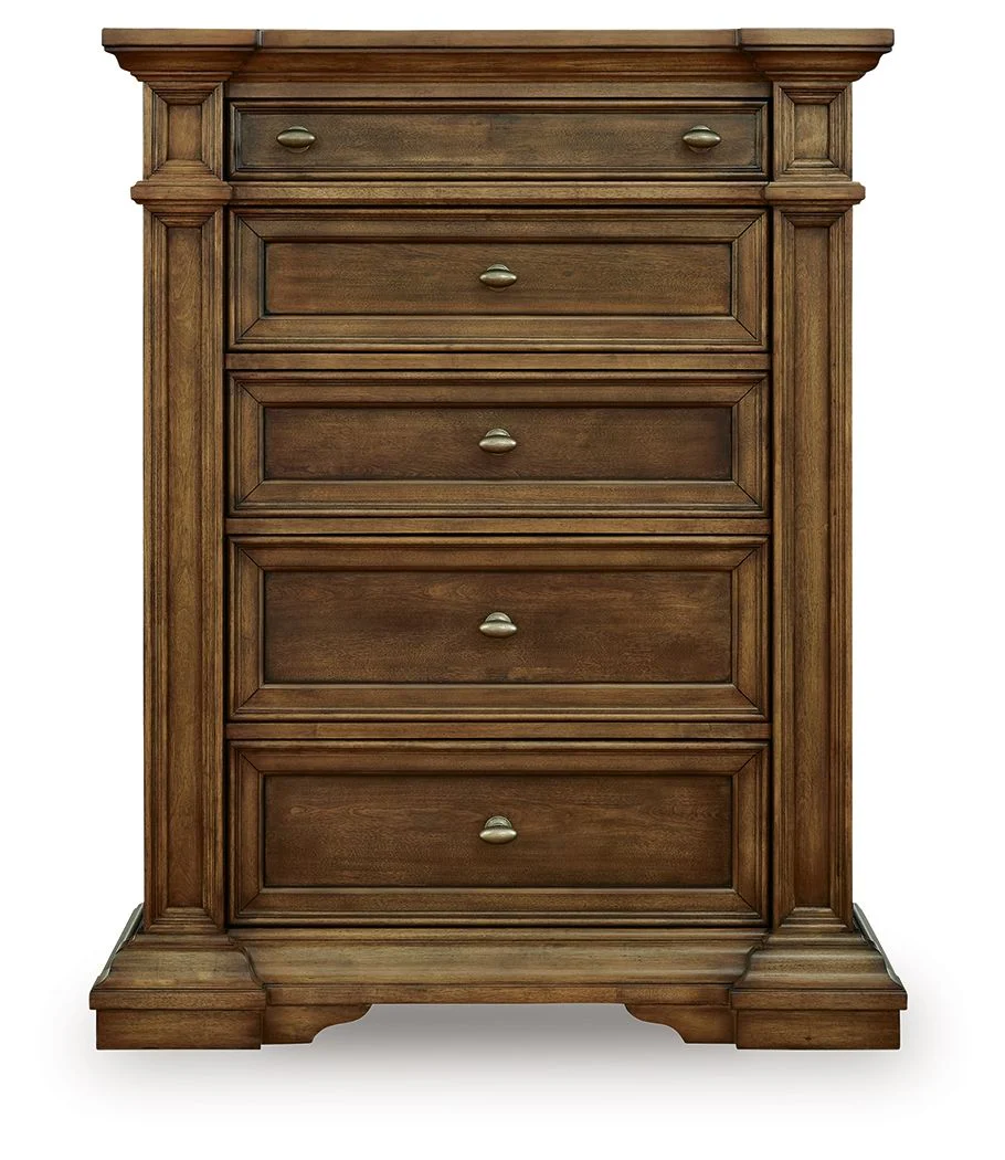 Frantanna - Five Drawer Chest - Brown - Image 4