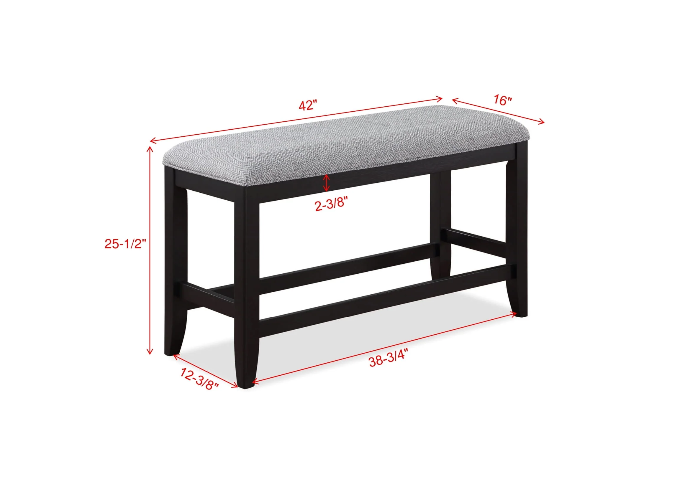 Frey Black Counter Height Dining Sets by Crown Mark - Image 10