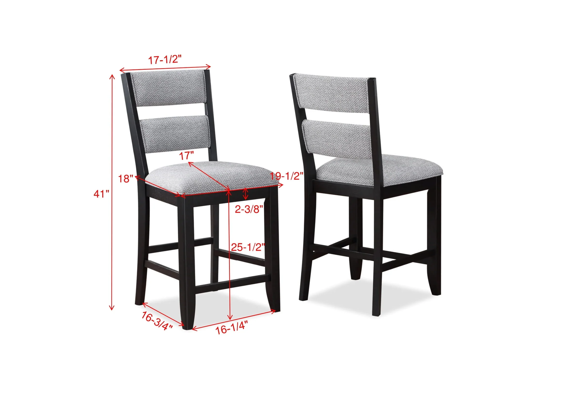 Frey Black Counter Height Dining Sets by Crown Mark - Image 9