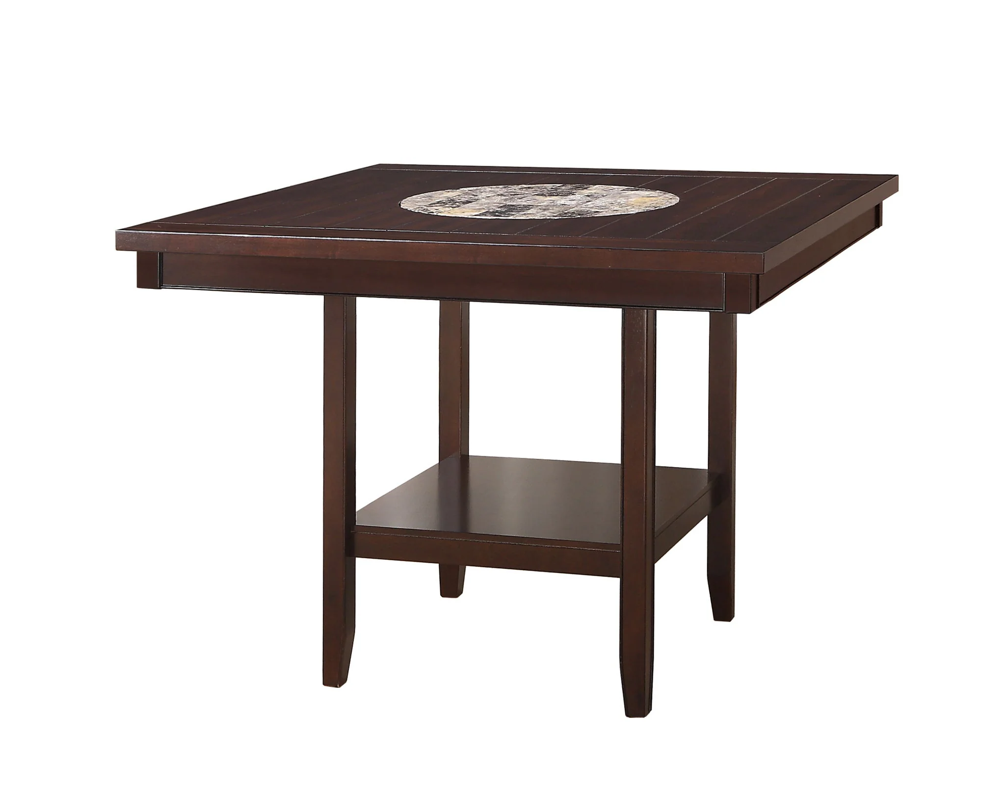 Fulton - 5 Piece Dining Room Set - Dark Brown - Image 4