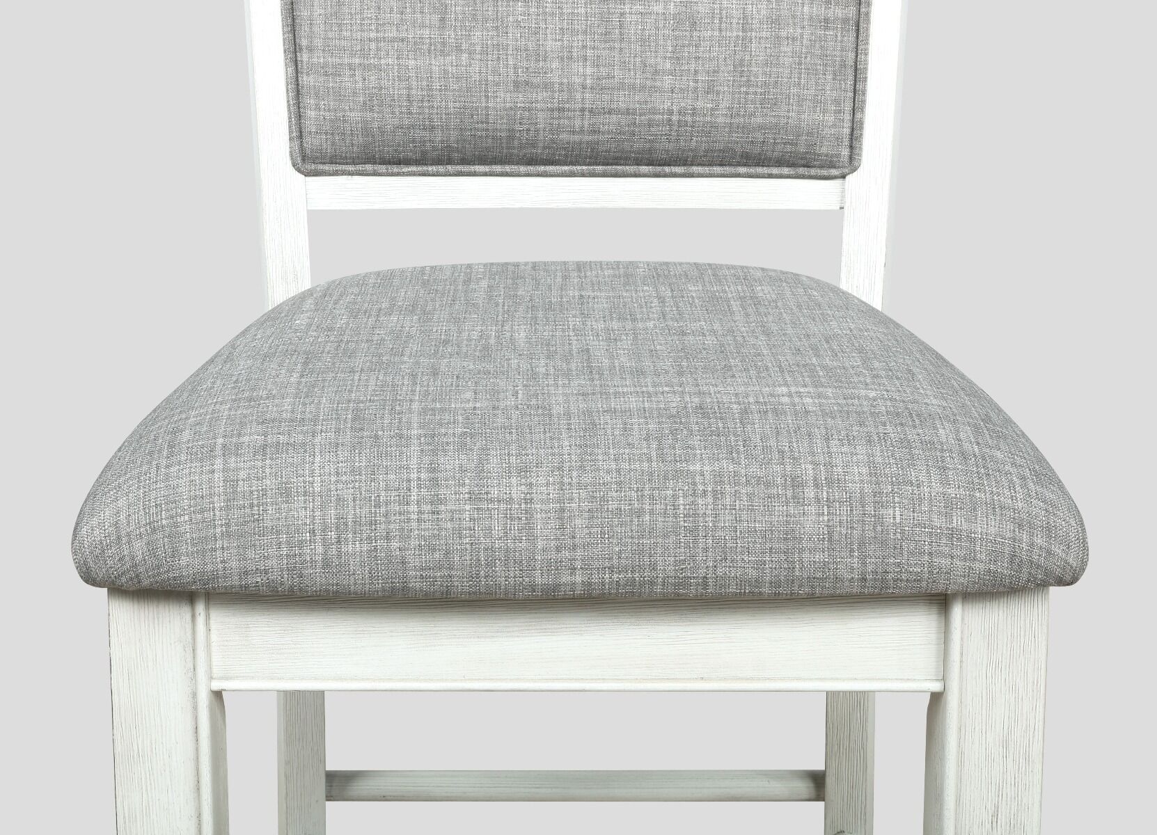 Fulton Counter Height Dining Sets - Chalk White & Grey - Image 5