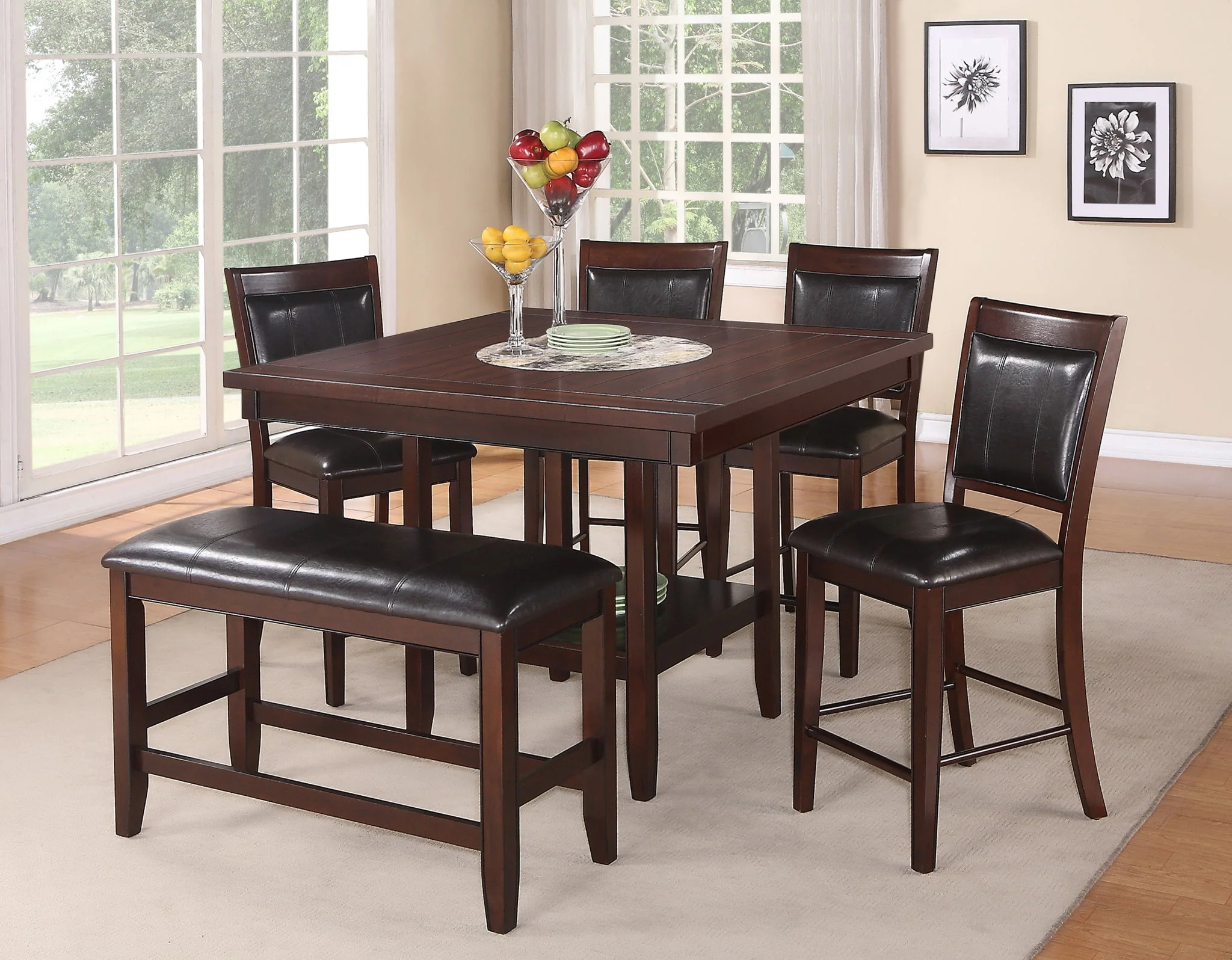 Fulton - Counter Height Chair (Set of 2) - Dark Brown - Image 2
