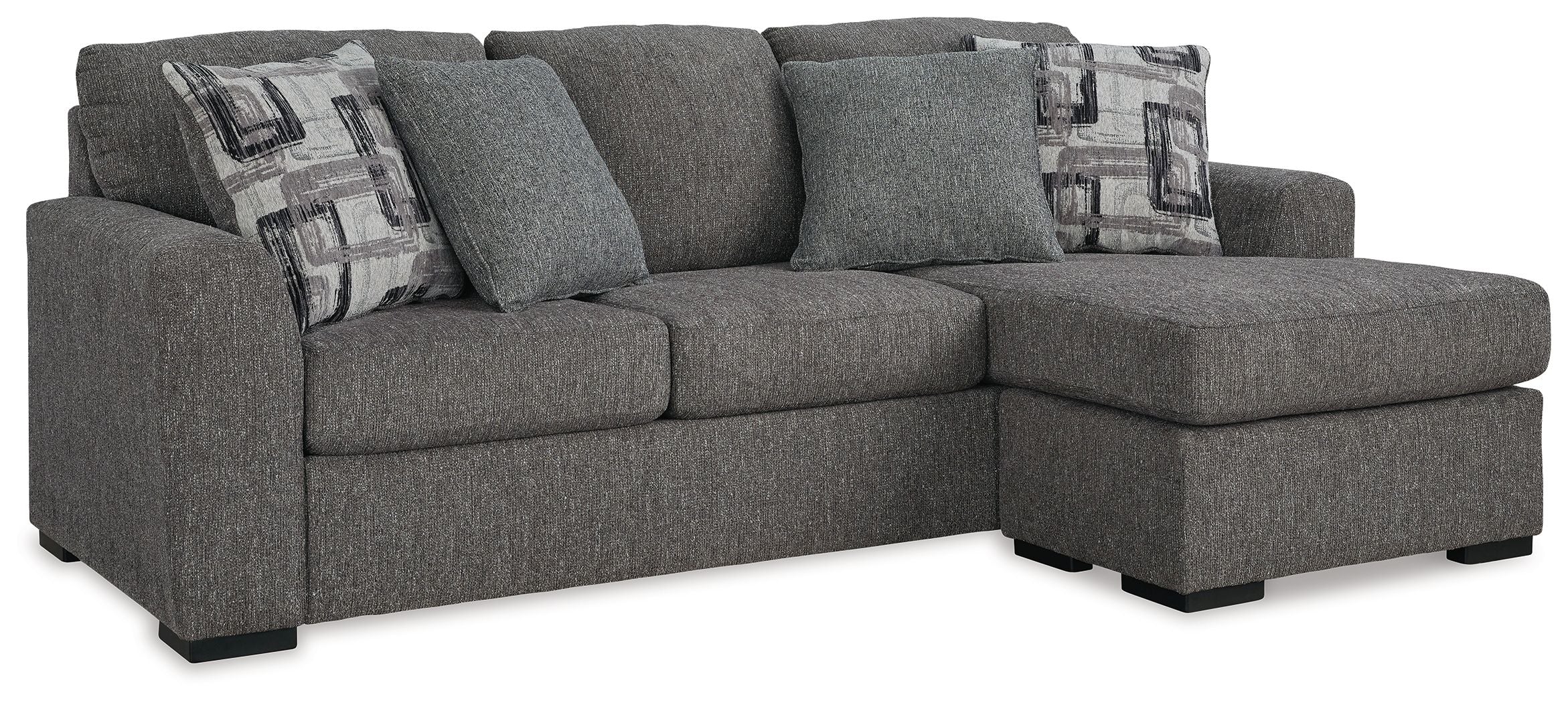 Gardiner - Sofa Chaise - Pewter - Image 2