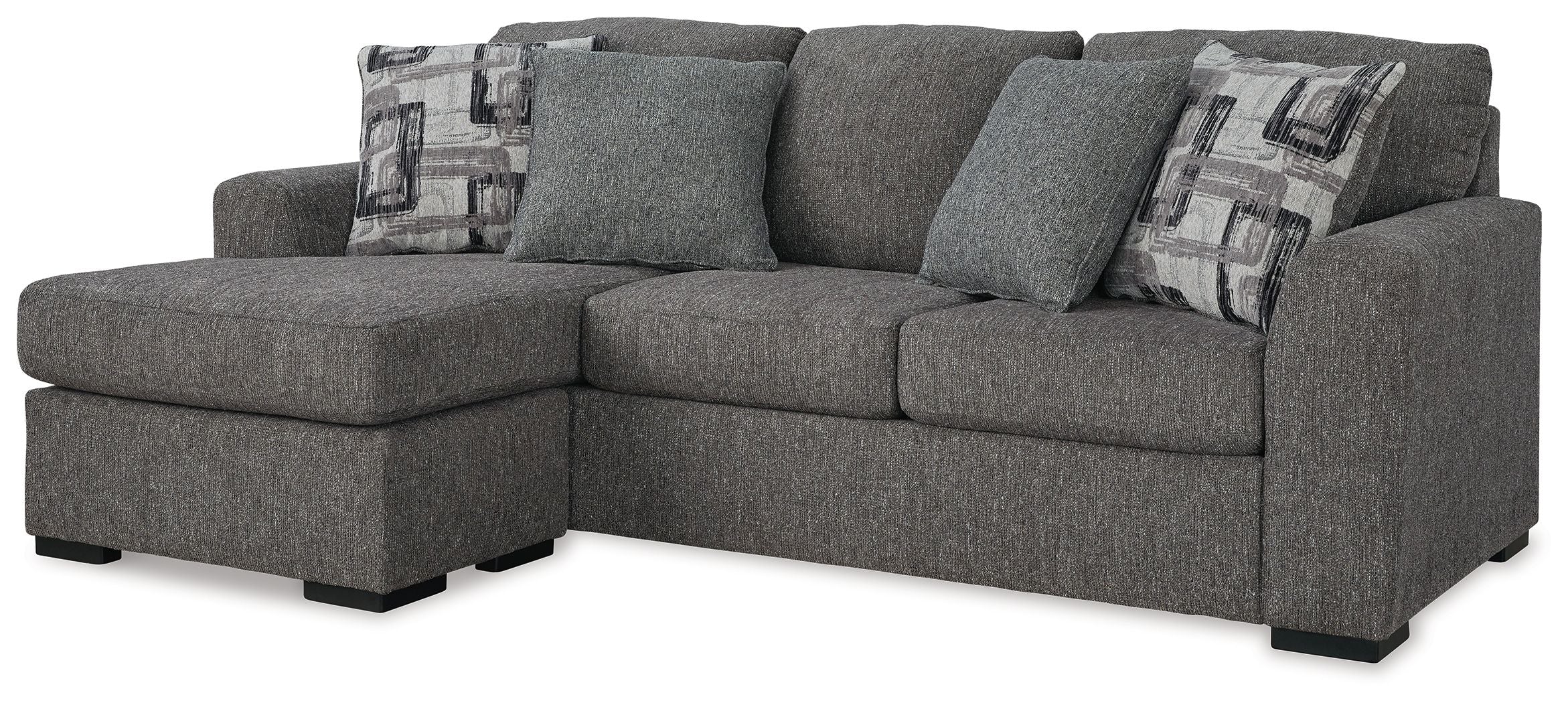 Gardiner - Sofa Chaise - Pewter - Image 4