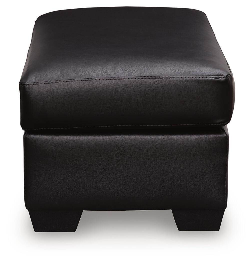 Glennbre - Ottoman - Midnight - Image 3