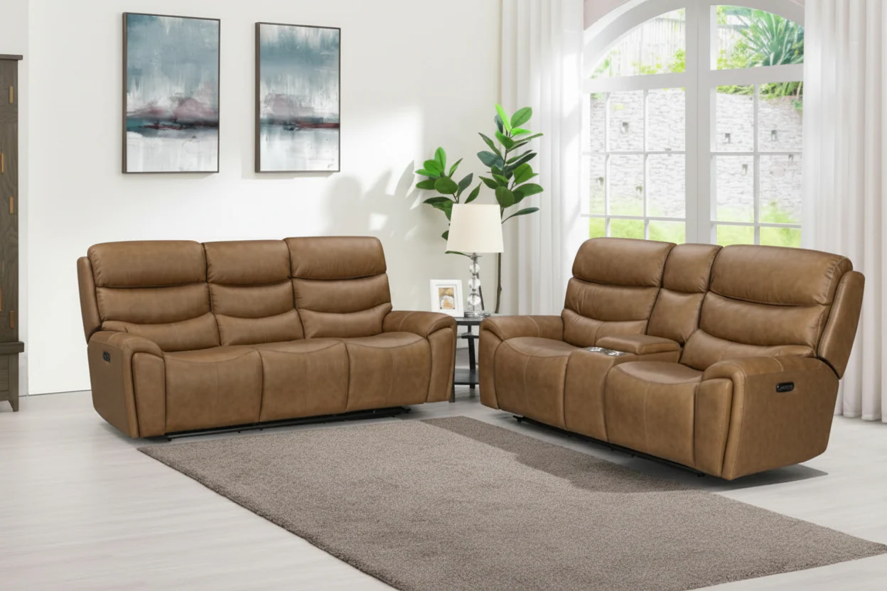 Glove Noce Power Reclining Living Room Sets - Image 2