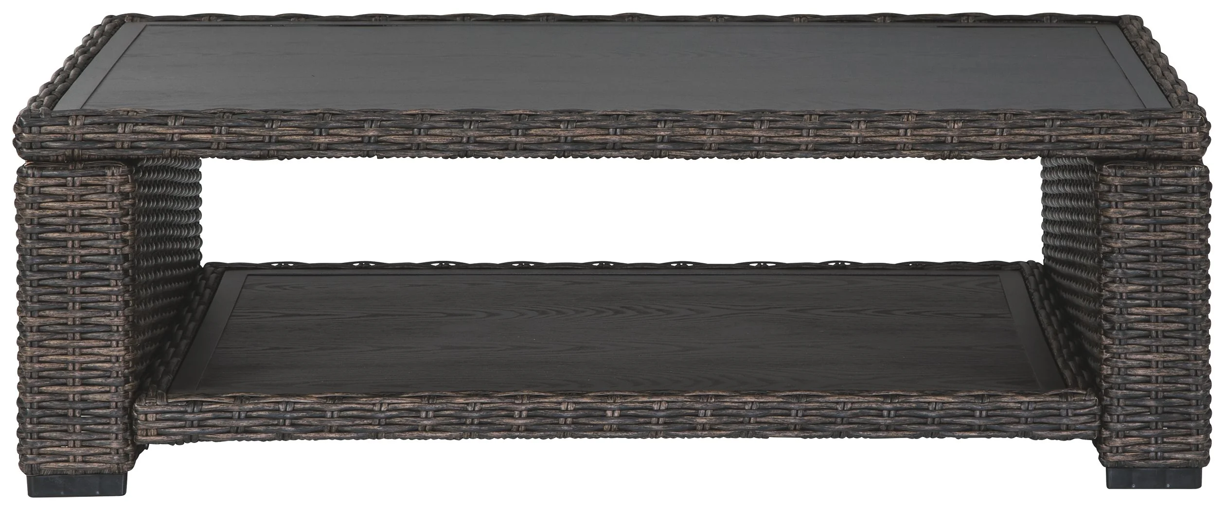 Grasson Lane - Rectangular Cocktail Table - Brown - Image 4