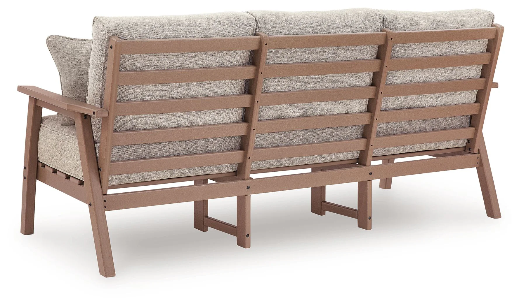 Grover Beach - Sofa With Cushion - Driftwood - Image 3