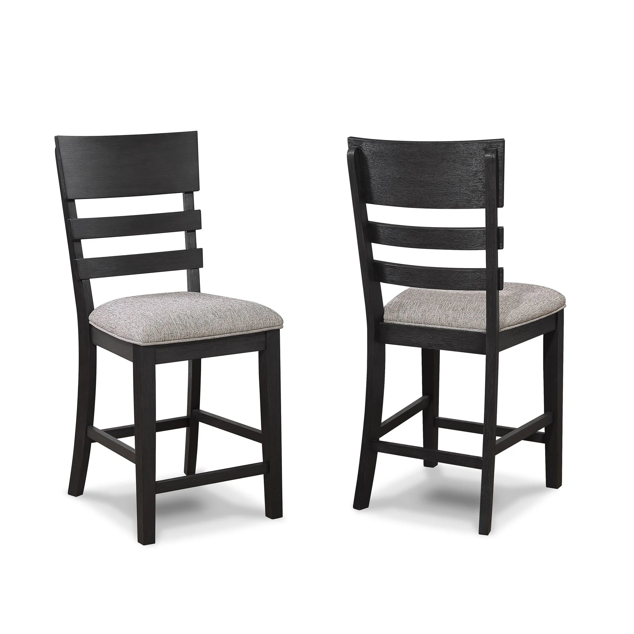 Guthrie - 5 Piece Counter Dining Room Set - Charcoal / Gray - Image 3