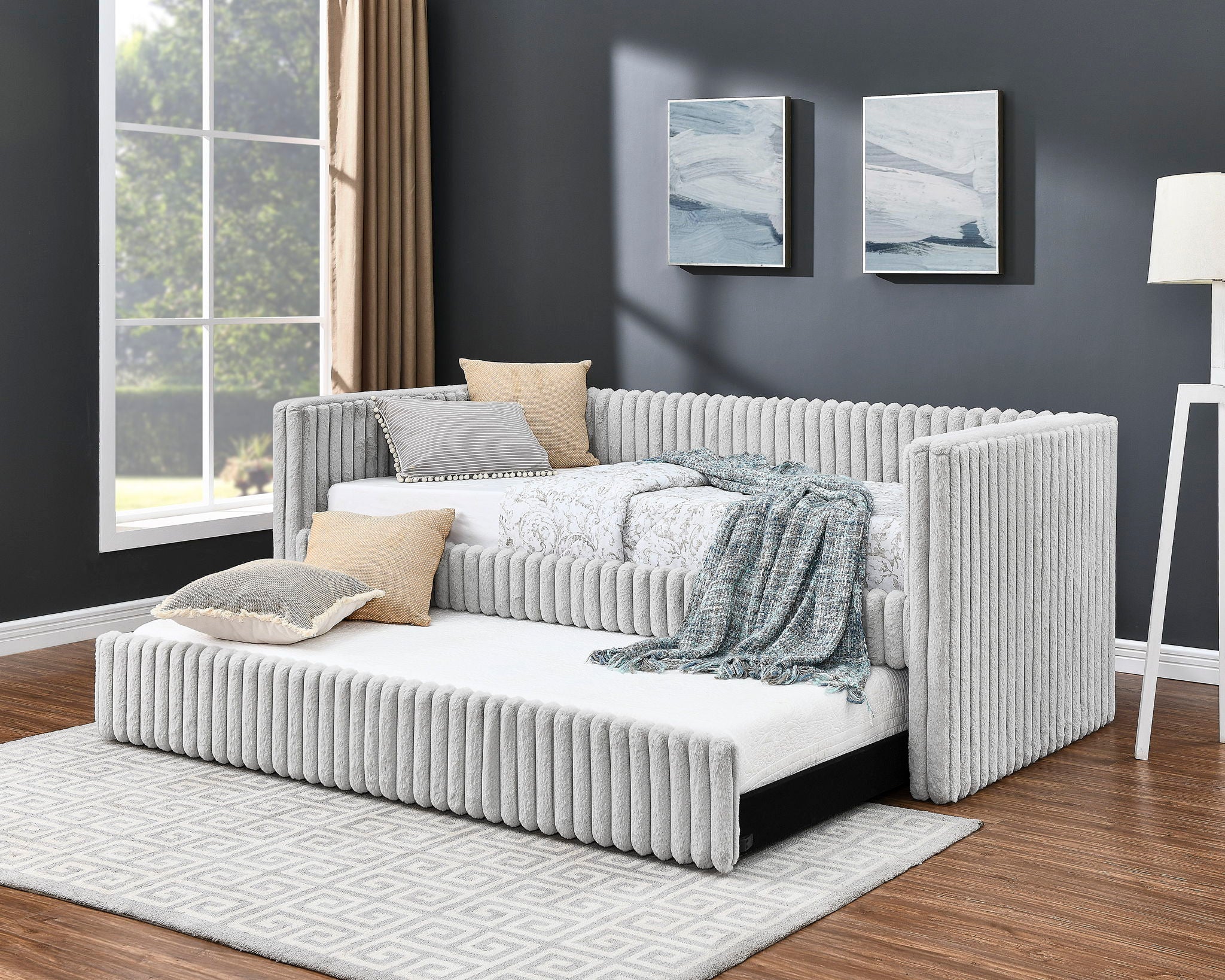 Hailey - Daybed - Light Gray - Image 4