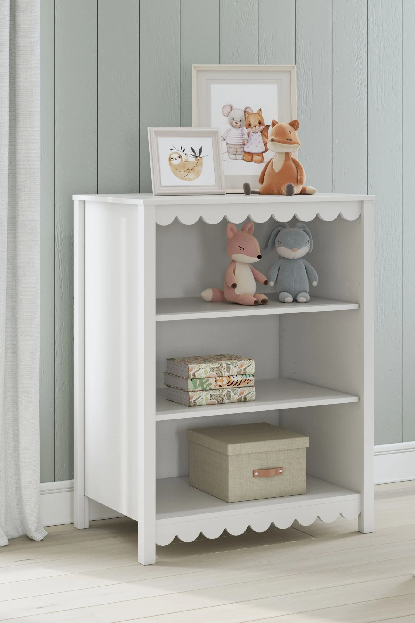 Hallityn - Bookcase - White - Image 4