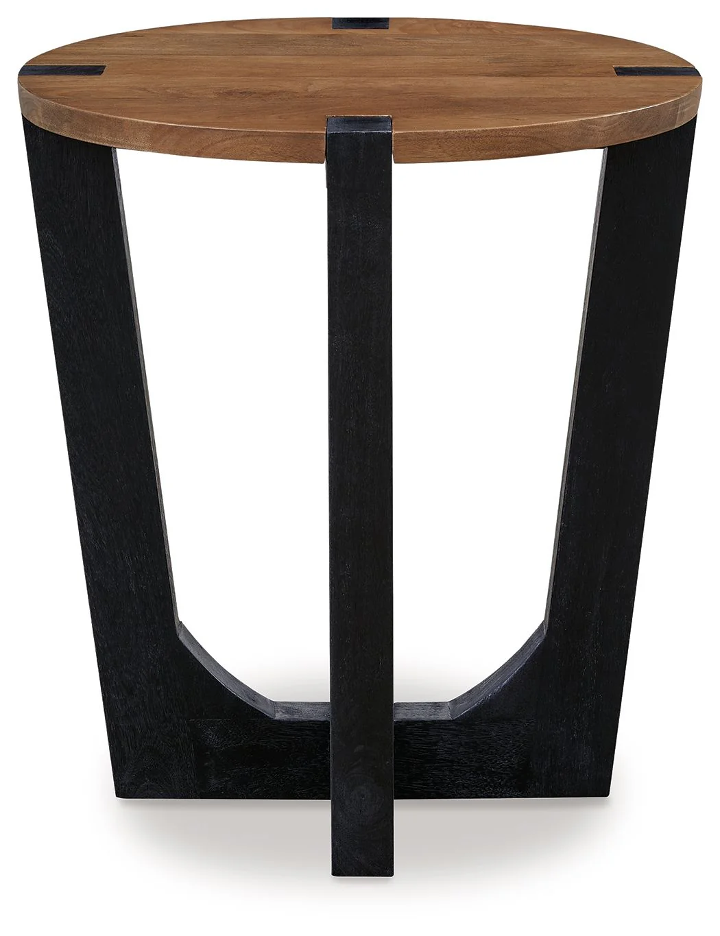 Hanneforth - Round End Table - Brown - Image 2