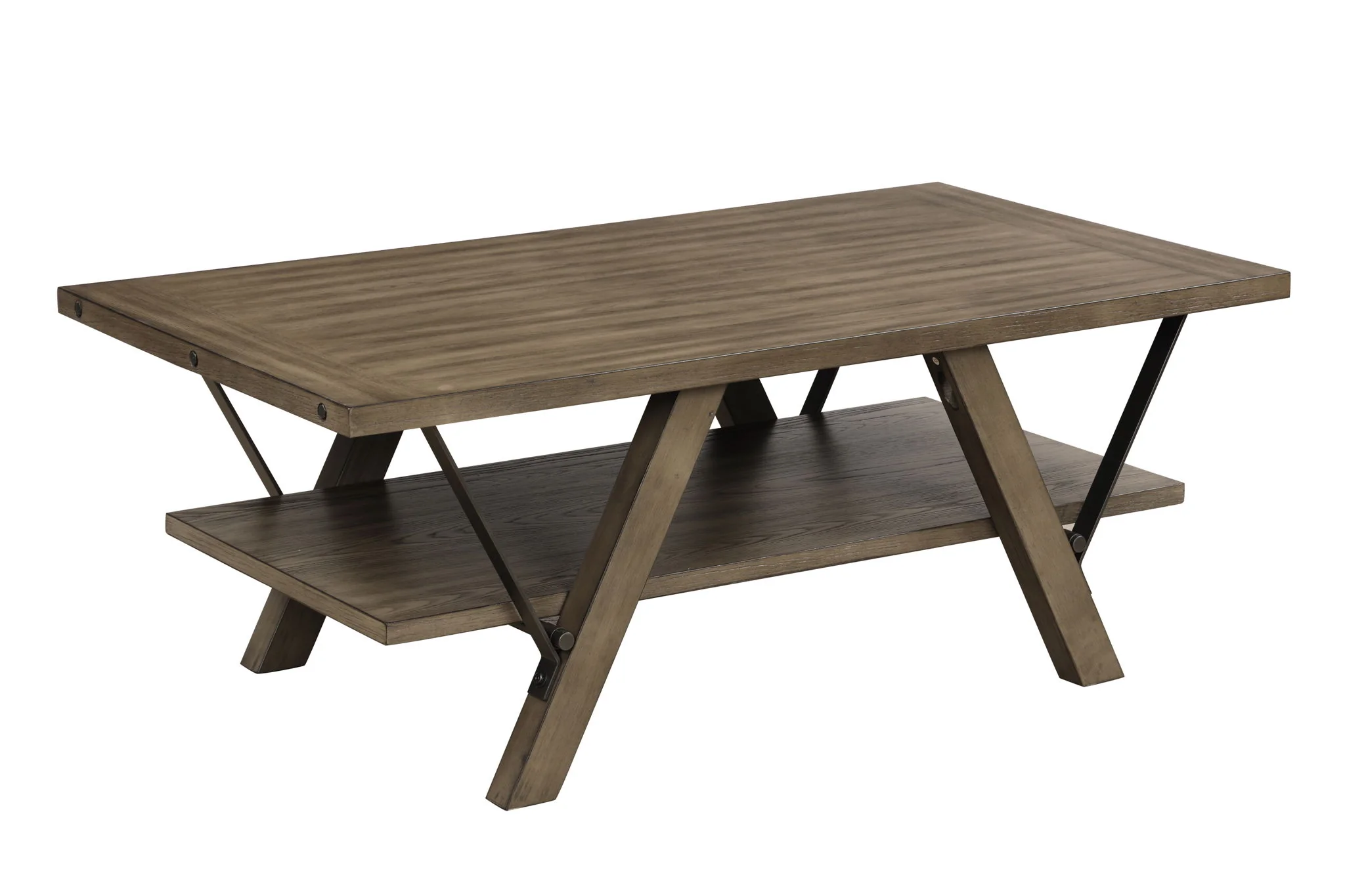 Harlocke - Cocktail Table - Gray