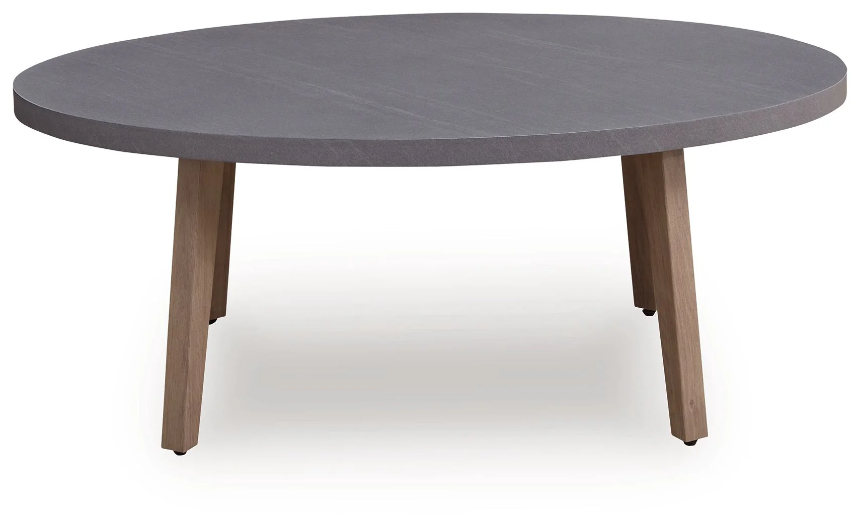 Harmony Headlands - Oval Cocktail Table - Natural / Gray - Image 2