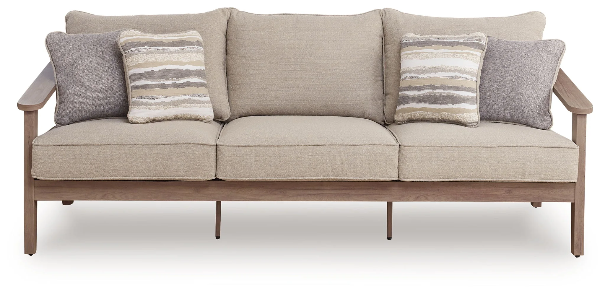 Harmony Headlands - Sofa With Cushion - Natural / Gray - Image 2