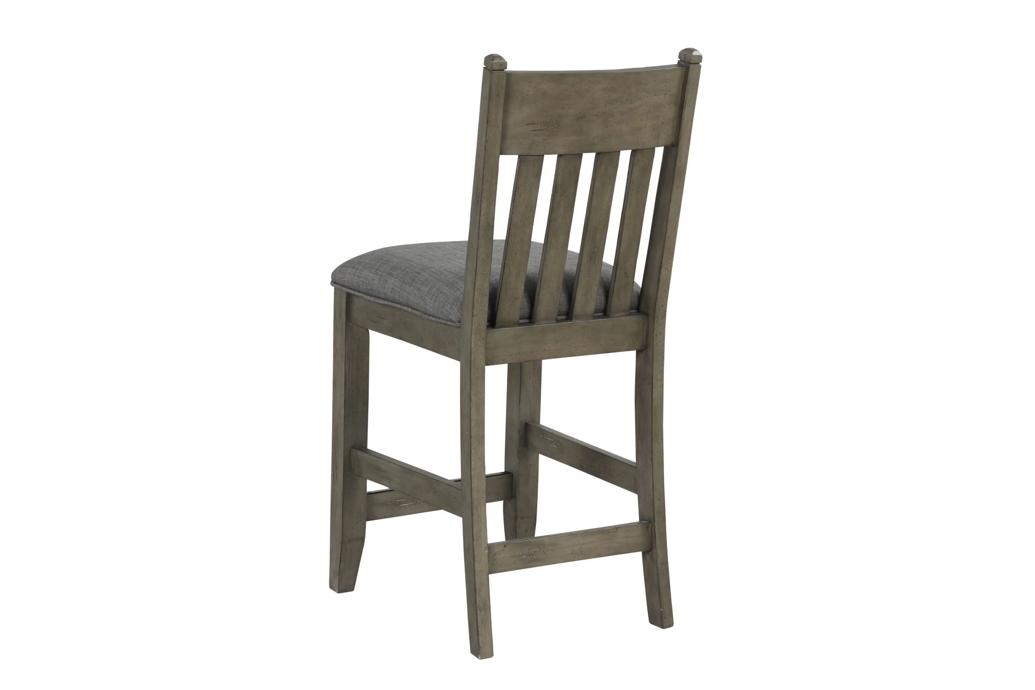 Hartford - Slat Back Counter Stool (Set of 2) - Rustic - Image 4