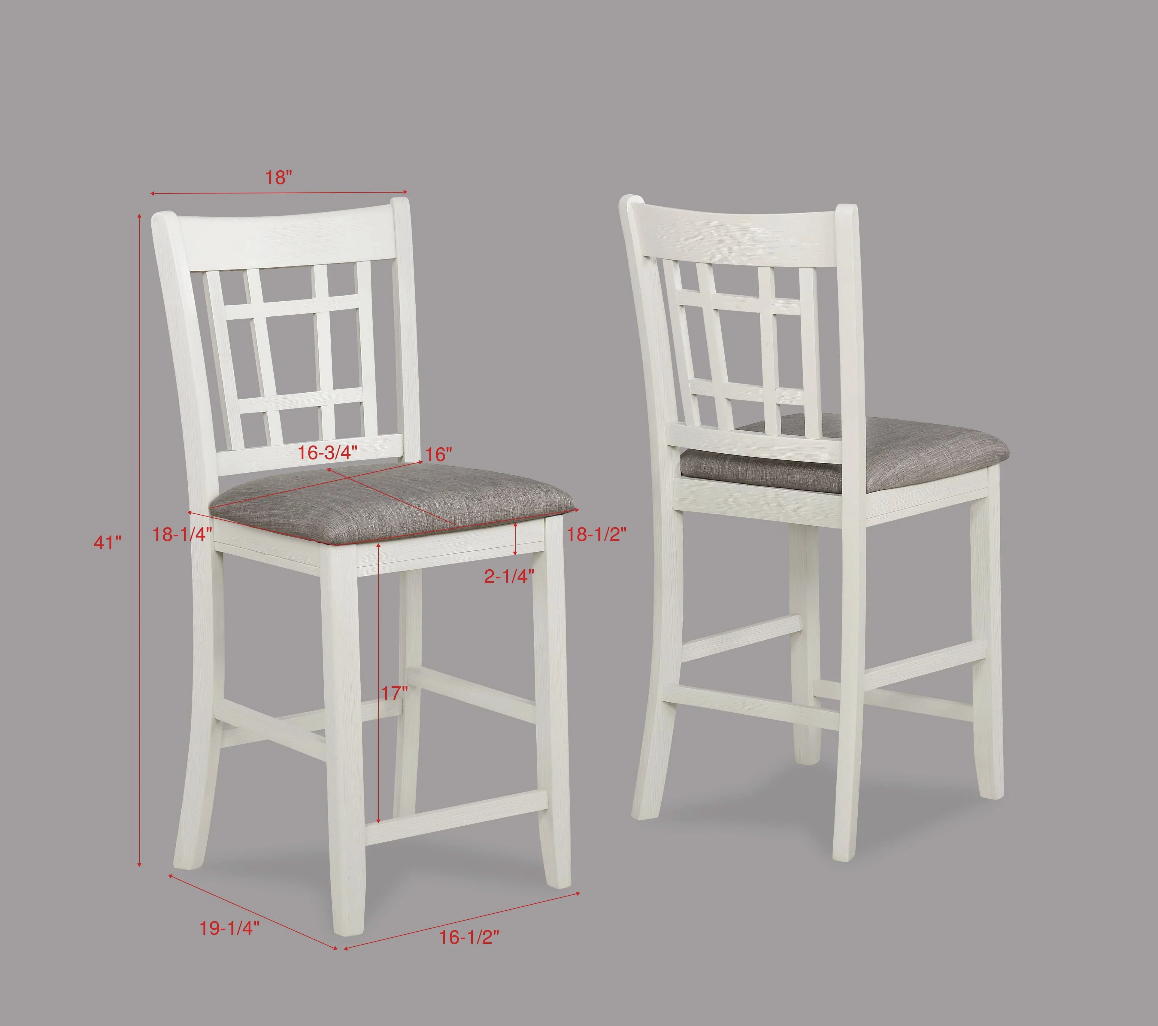 Hartwell 5 Pc Counter Height Dining Set by Crown Mark - Image 6