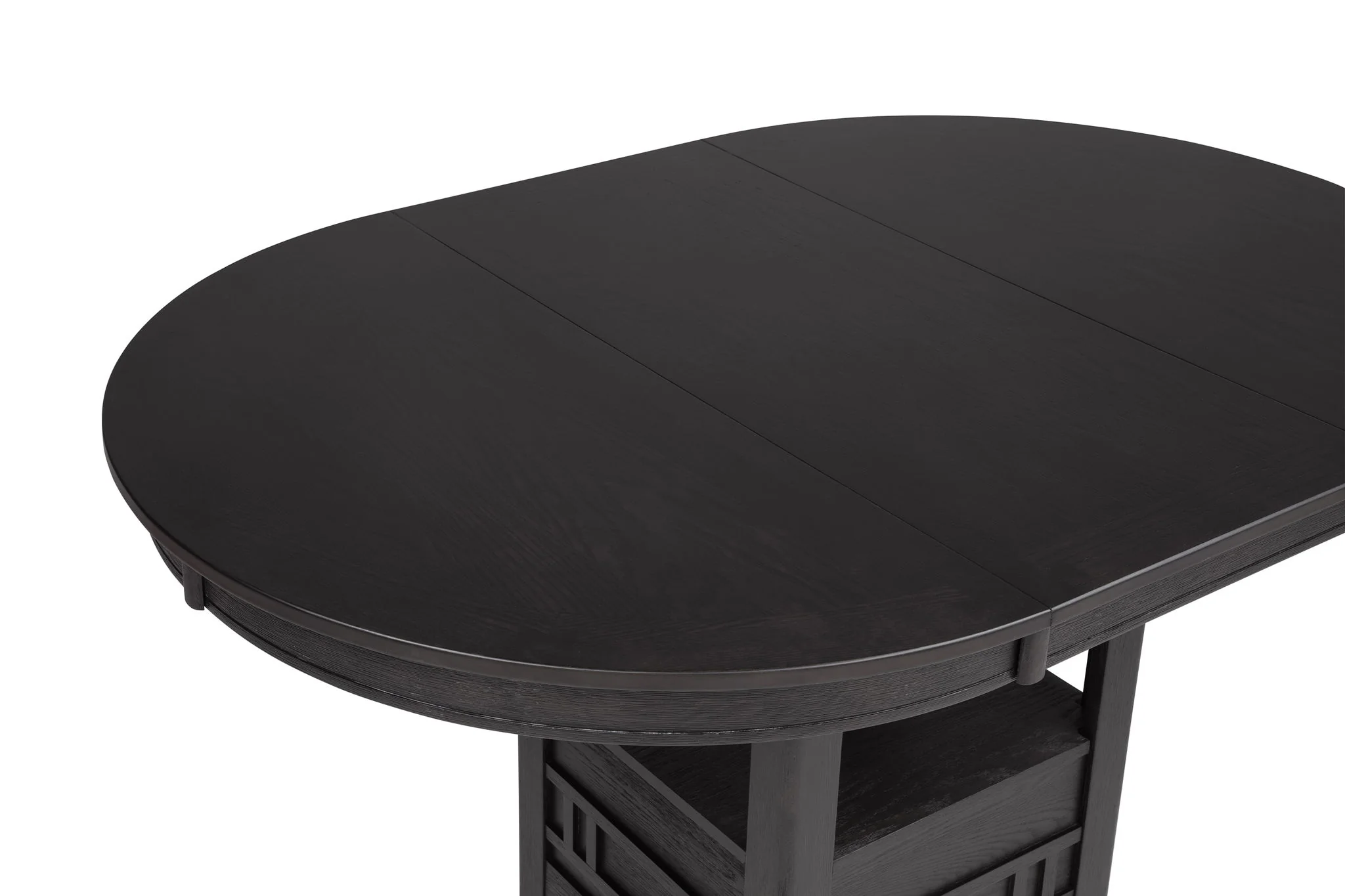 Hartwell - Counter Height Table - Charcoal Black - Image 2