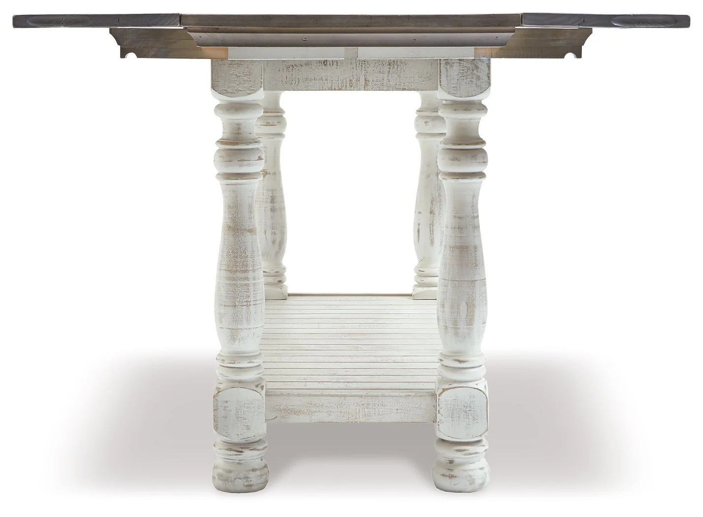 Havalance - Flip Top Sofa Table - Gray / White - Image 4