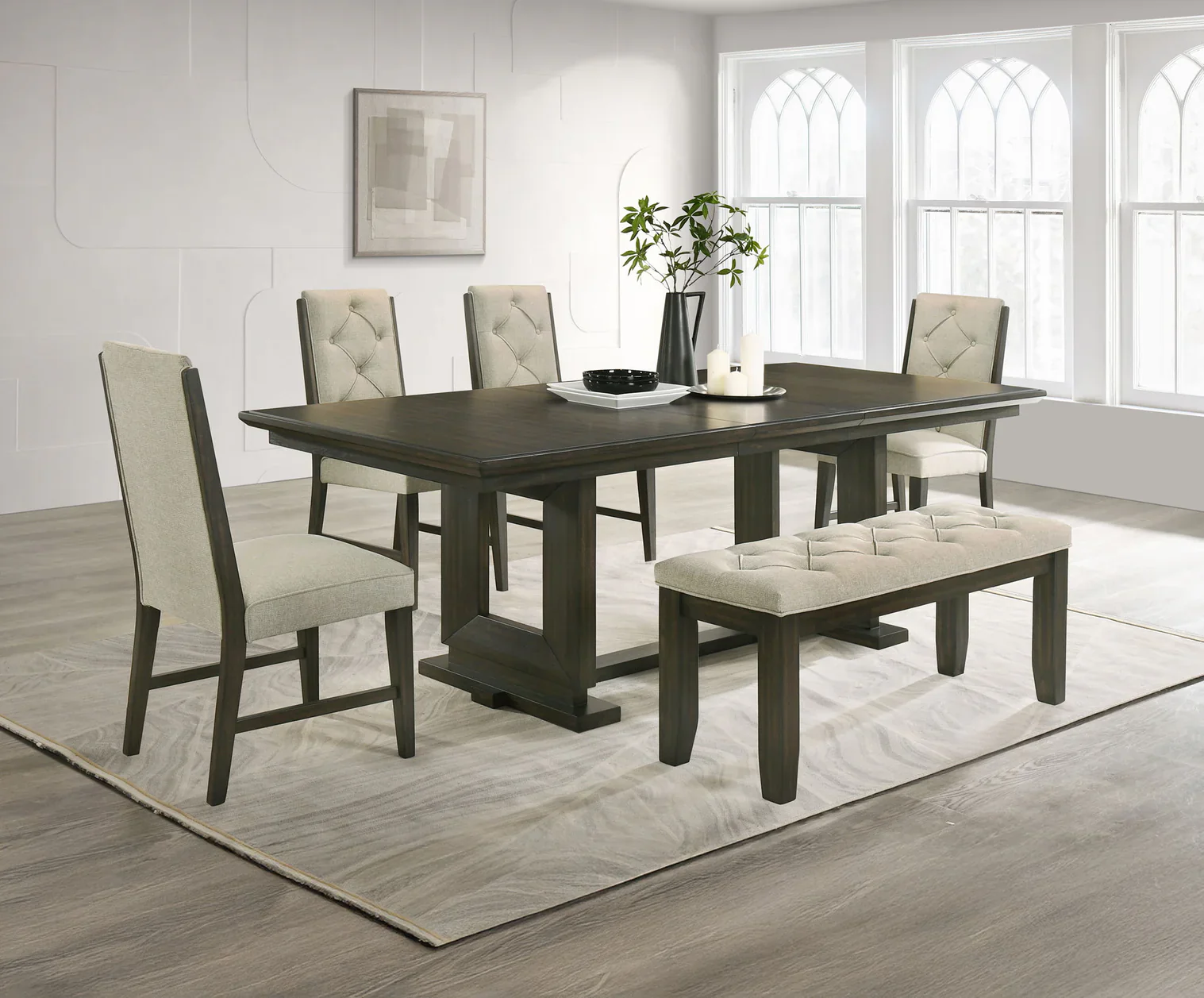 Herbert - Dining Room Set - Espresso - Image 2