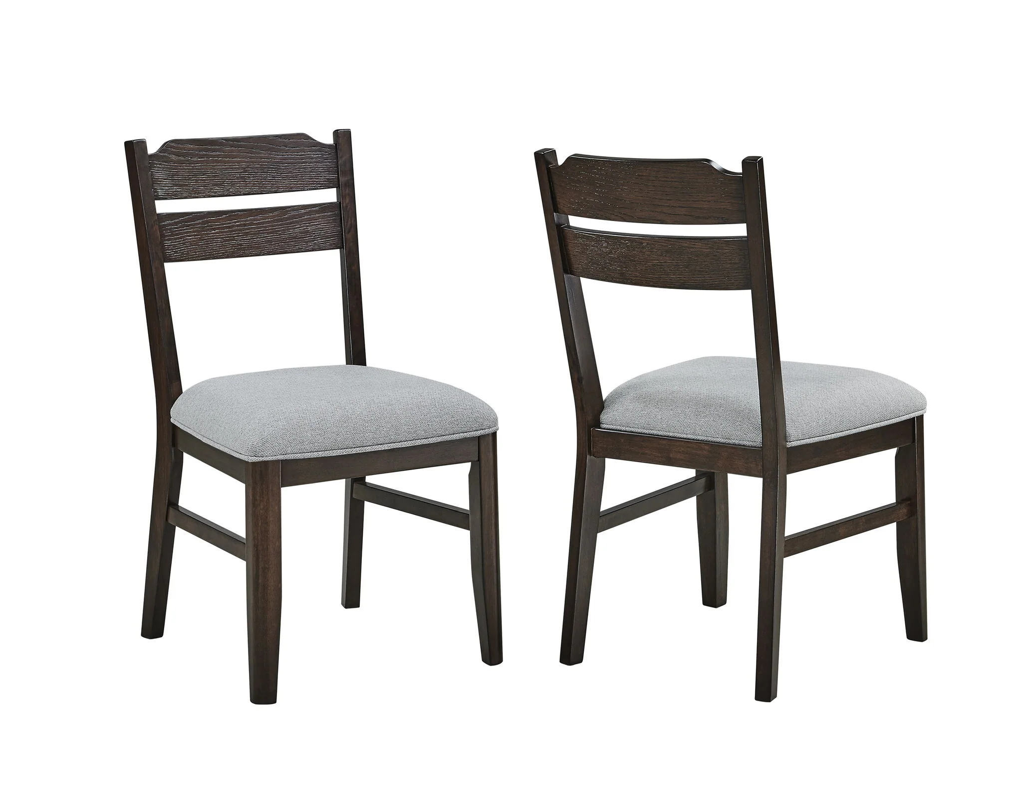 Higgins - 6 Piece Dining Room Set - Dark oak - Image 2