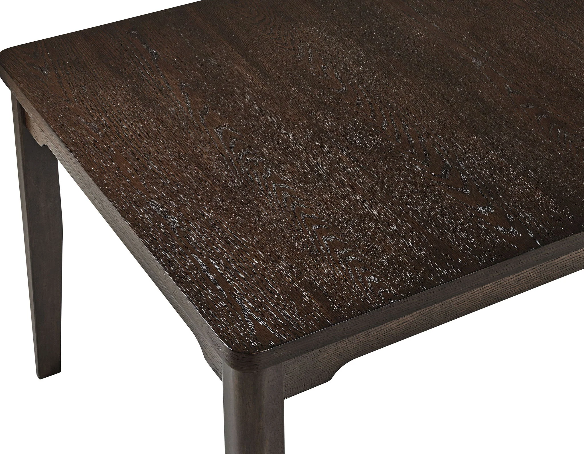 Higgins - 6 Piece Dining Room Set - Dark oak - Image 4