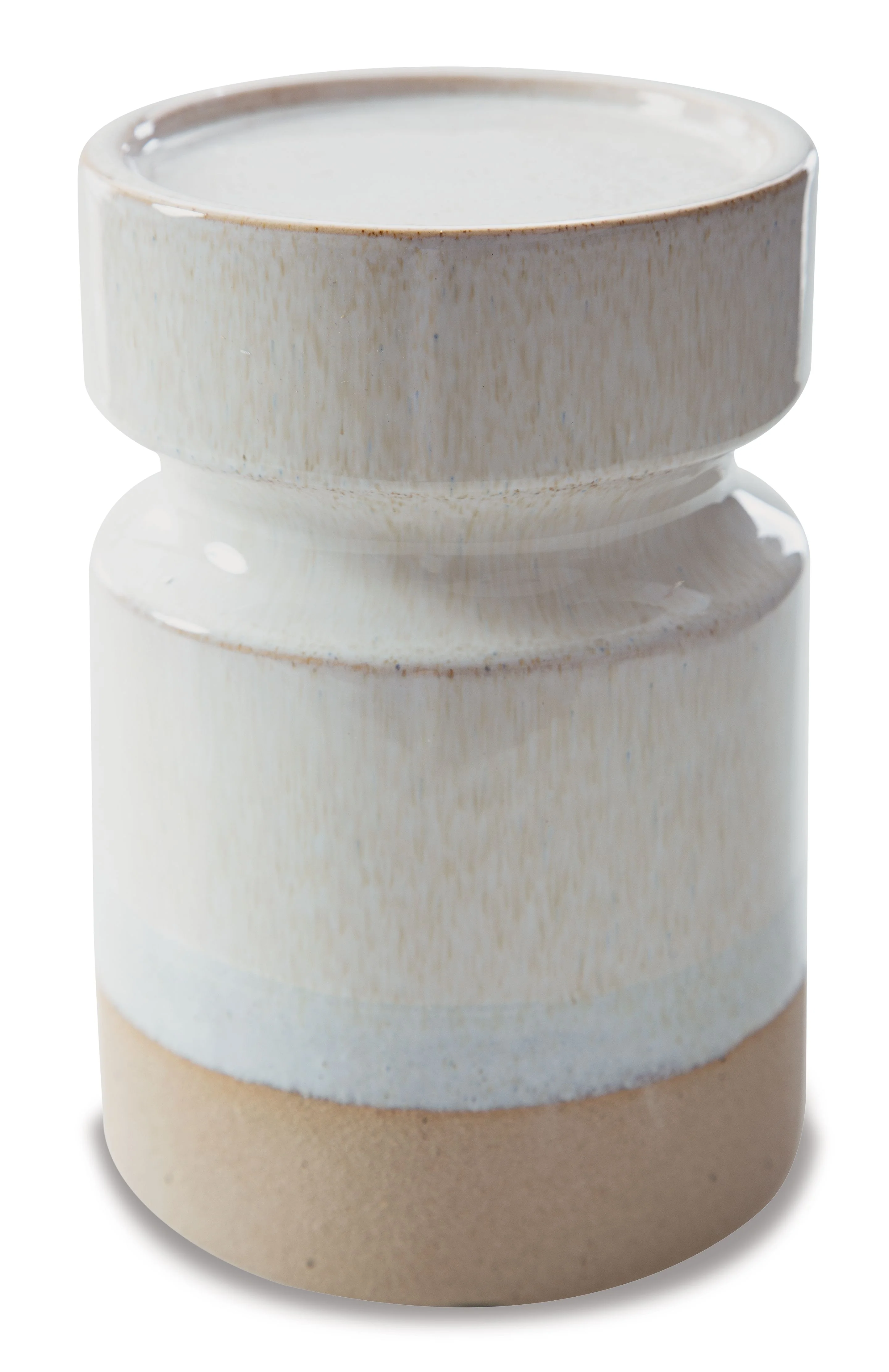 Hurston - Candle Holder Set (Set of 3) - Ivory / Brown - Image 4