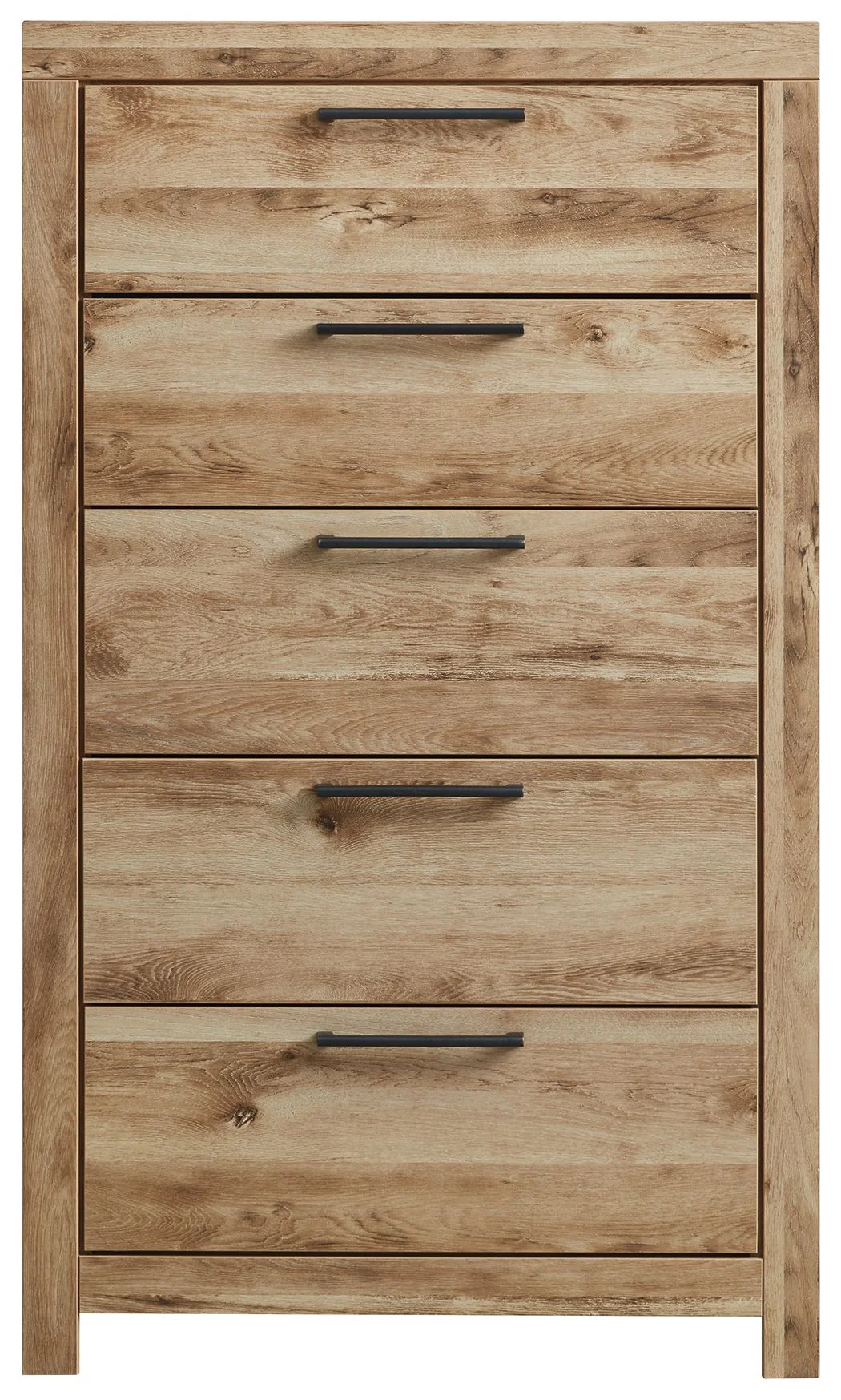 Hyanna - Five Drawer Chest - Tan Brown - Image 4