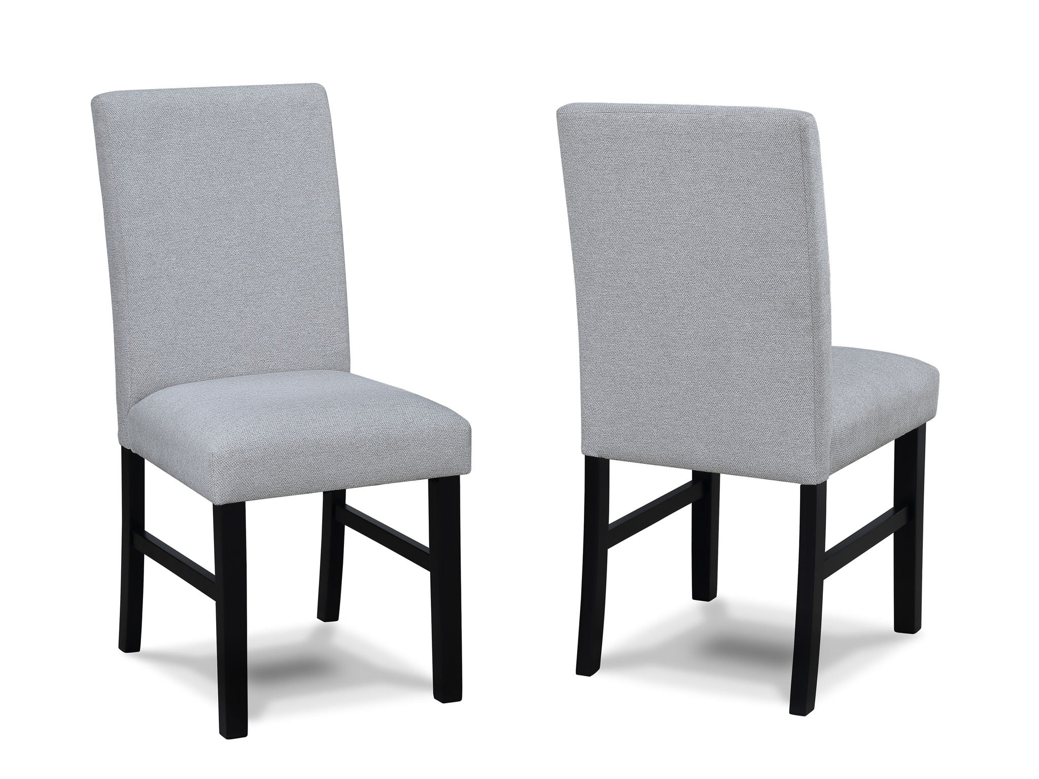 Isla - 5 Piece Dining Room Set - White / Black - Image 3