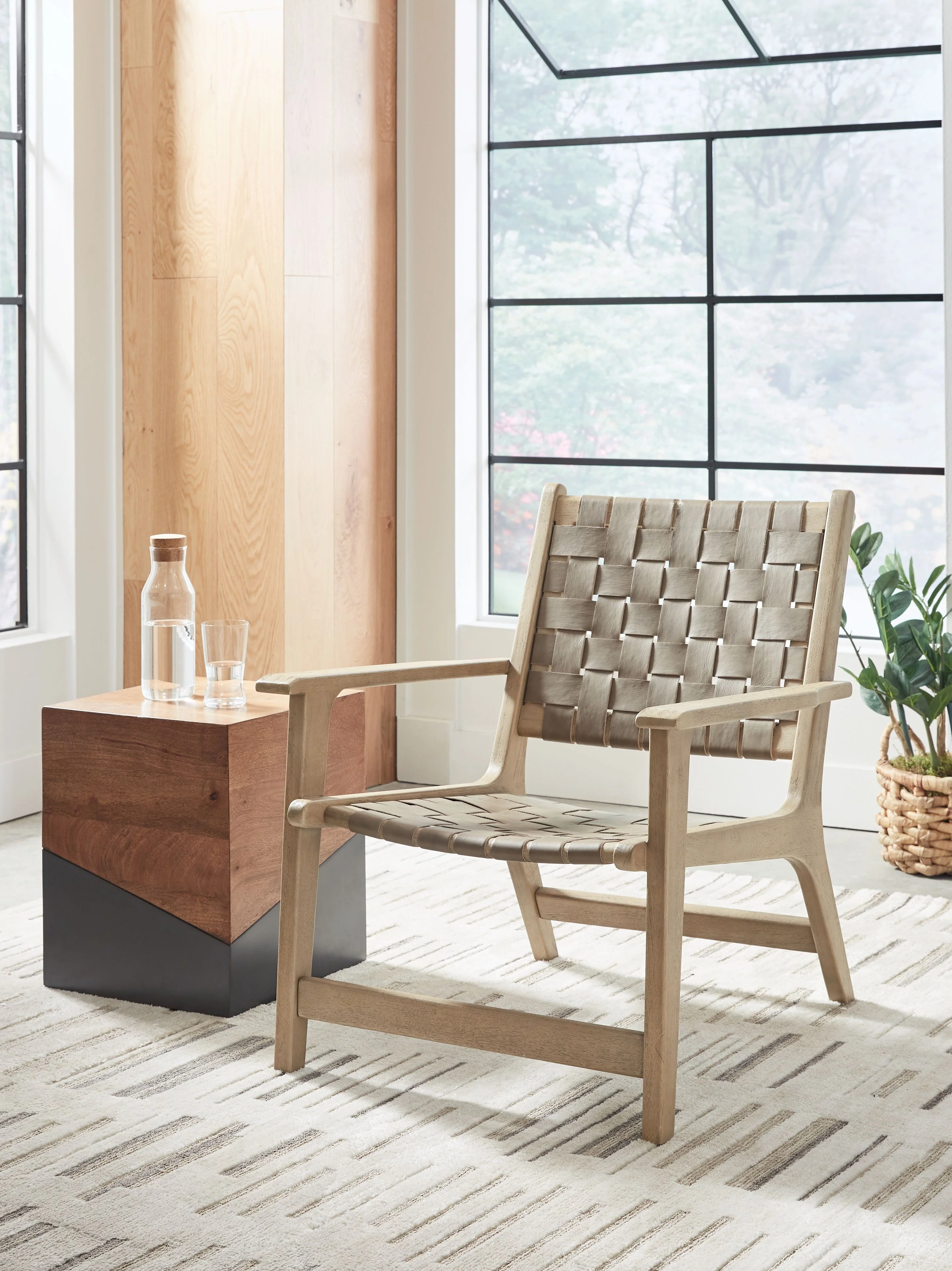Jameset - Accent Chair - Taupe - Image 3