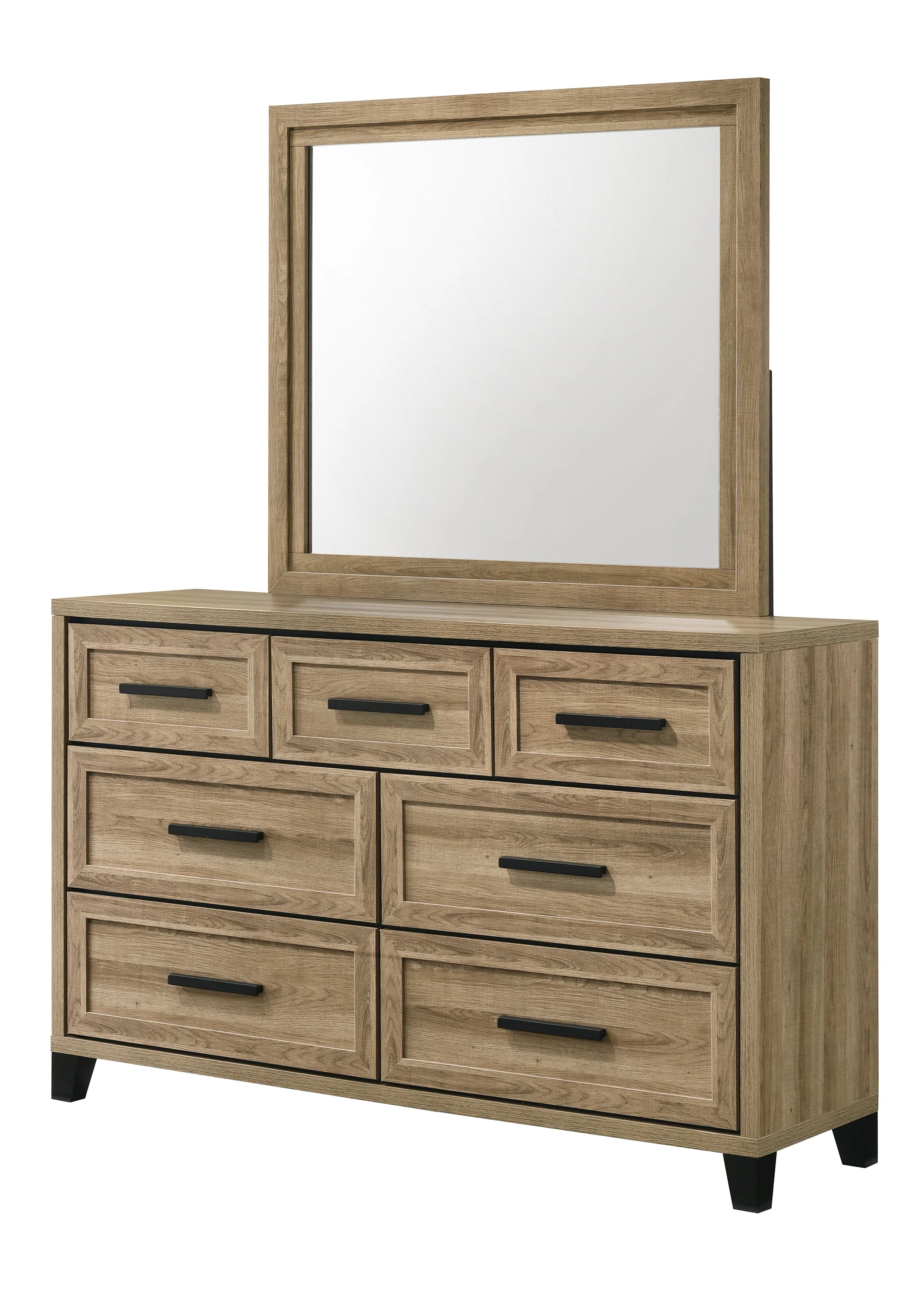 Jameson Natural Dresser and Optional Mirror - Image 2