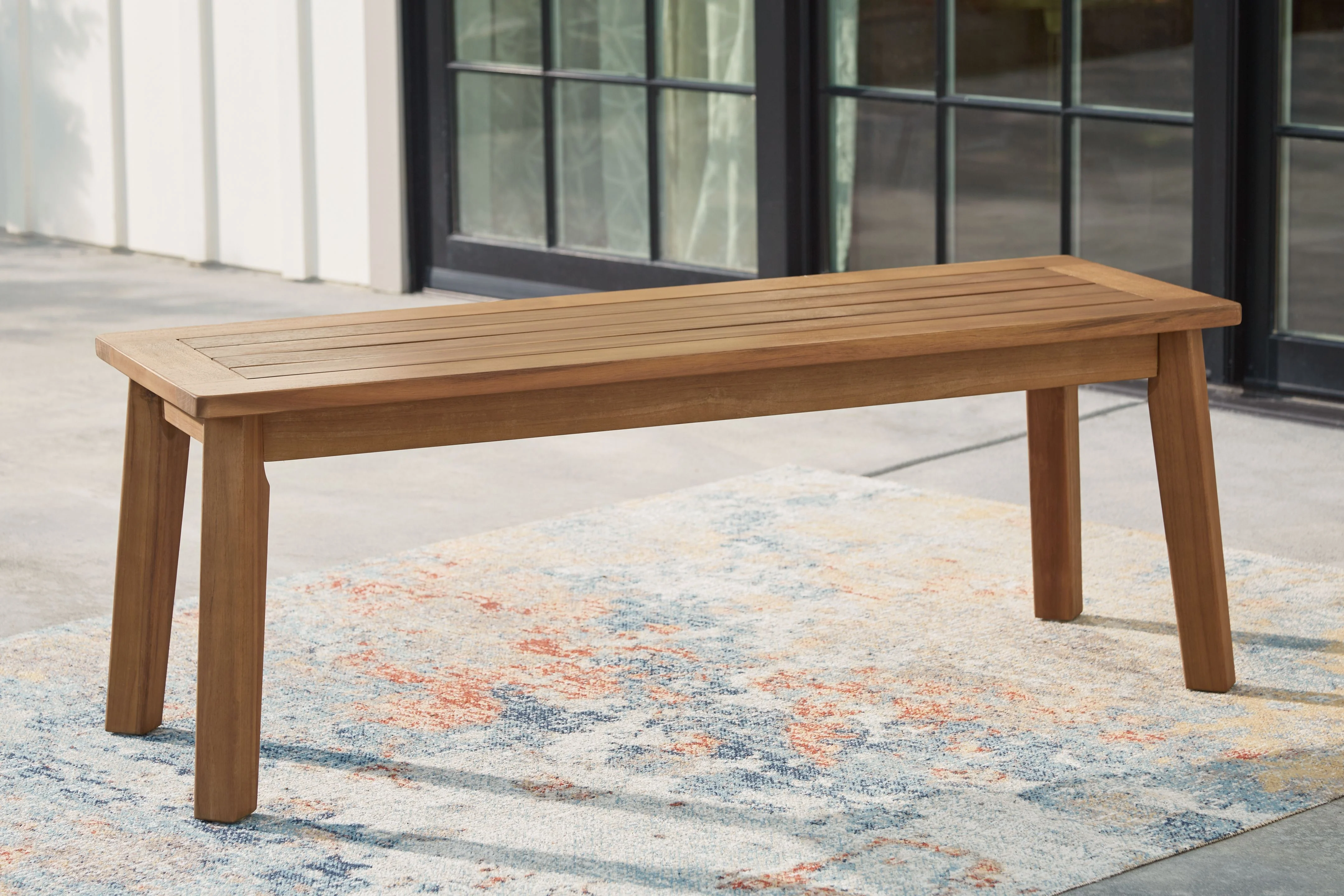 Janiyah - Bench - Light Brown - Image 4