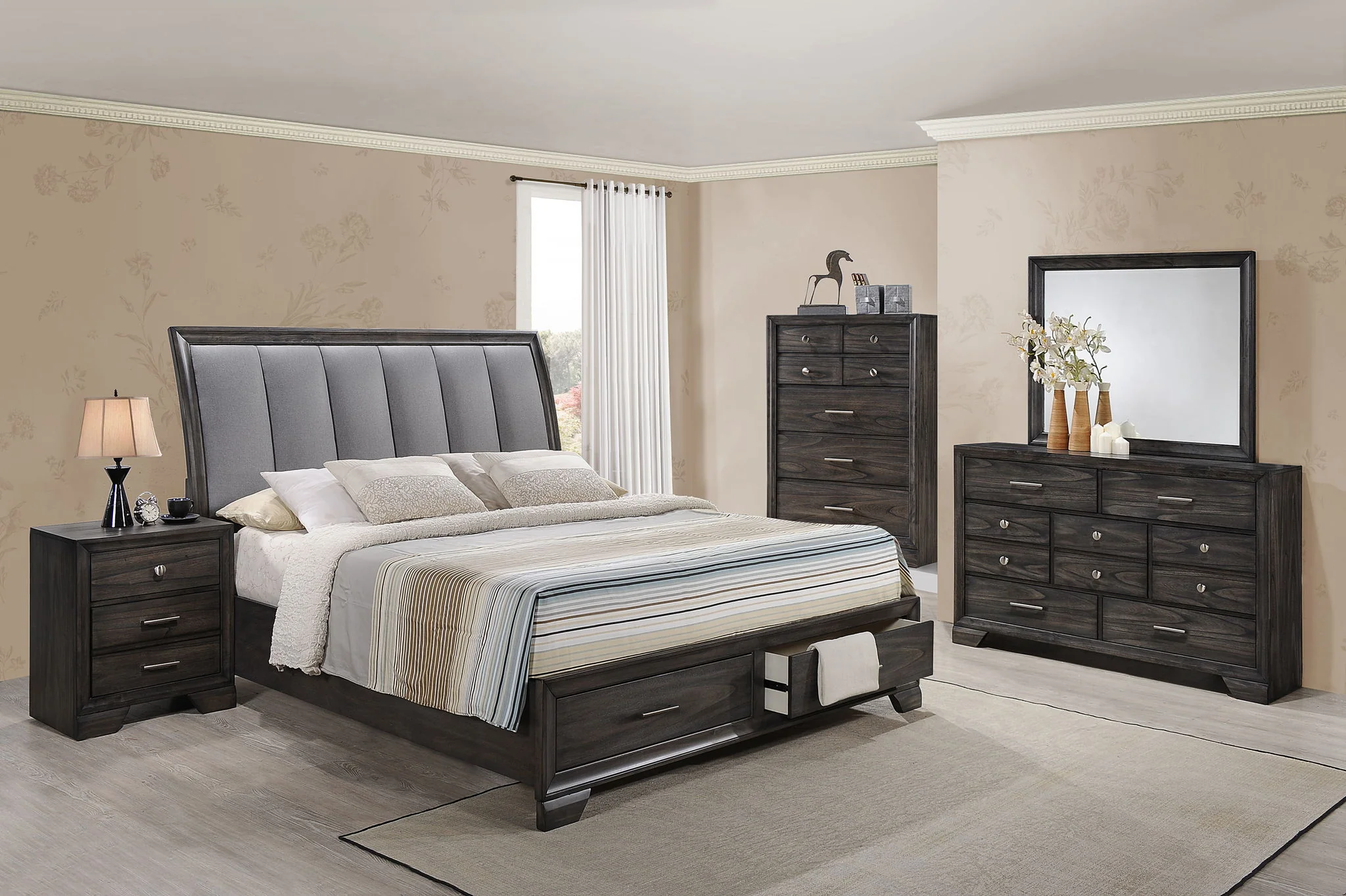 Jaymes - Accent Nightstand - Gray - Image 4