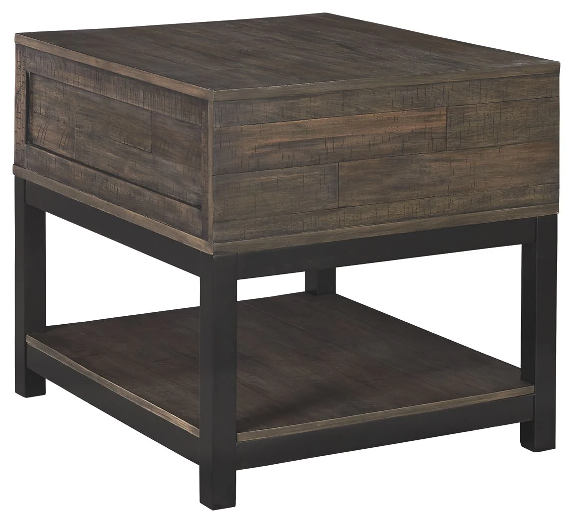 Johurst - Rectangular End Table - Grayish Brown - Image 2