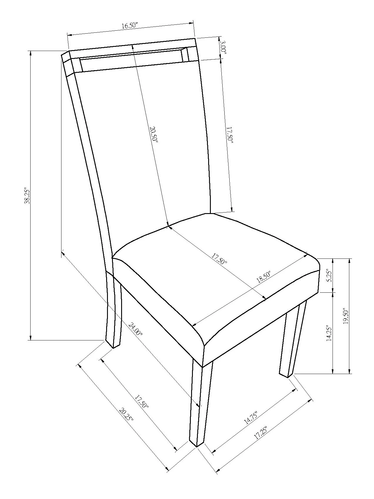 Jules - Side Chair (Set of 2) - Charcoal / Gray - Image 4